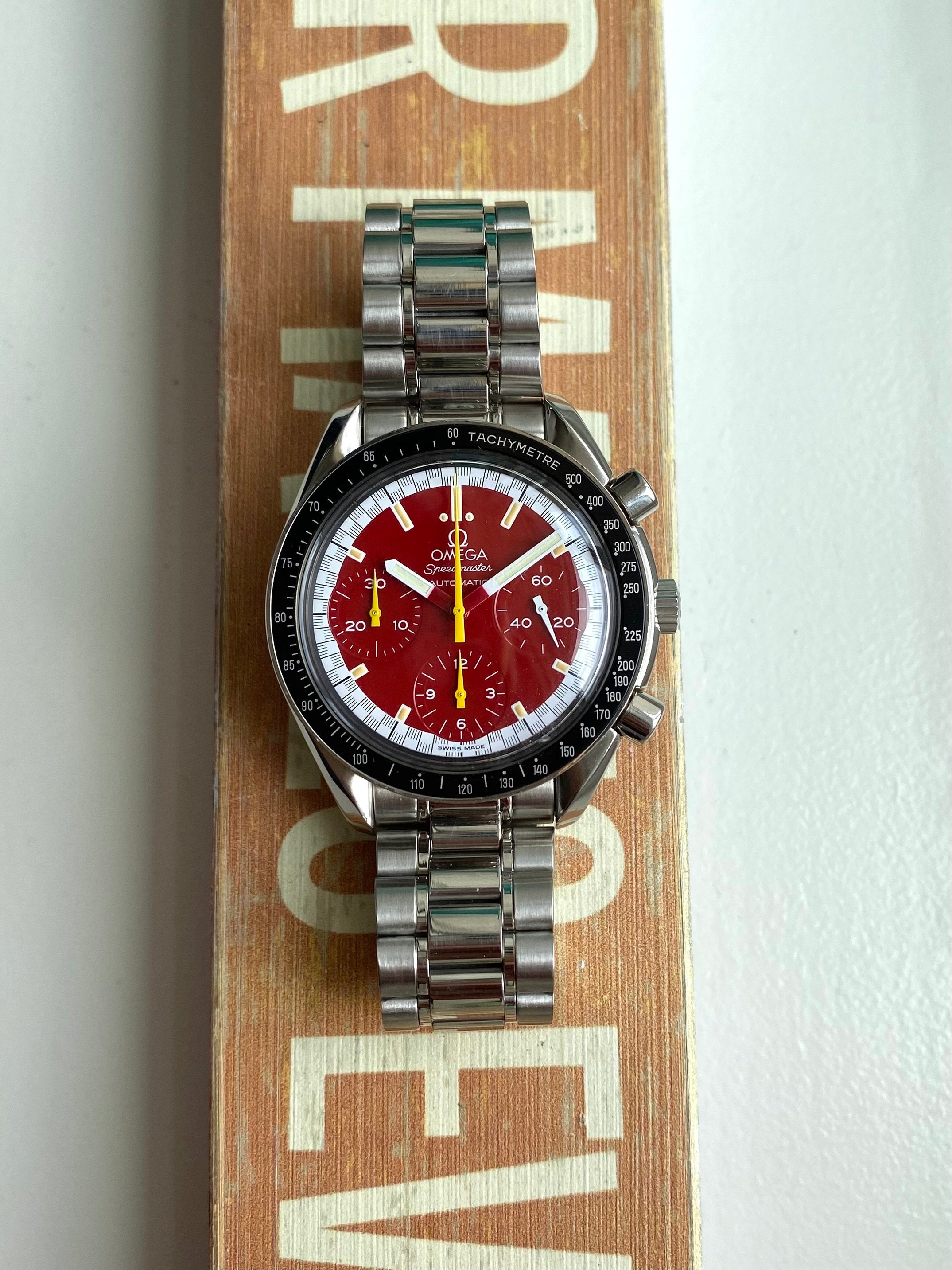 Omega Speedmaster Schumacher - Red.