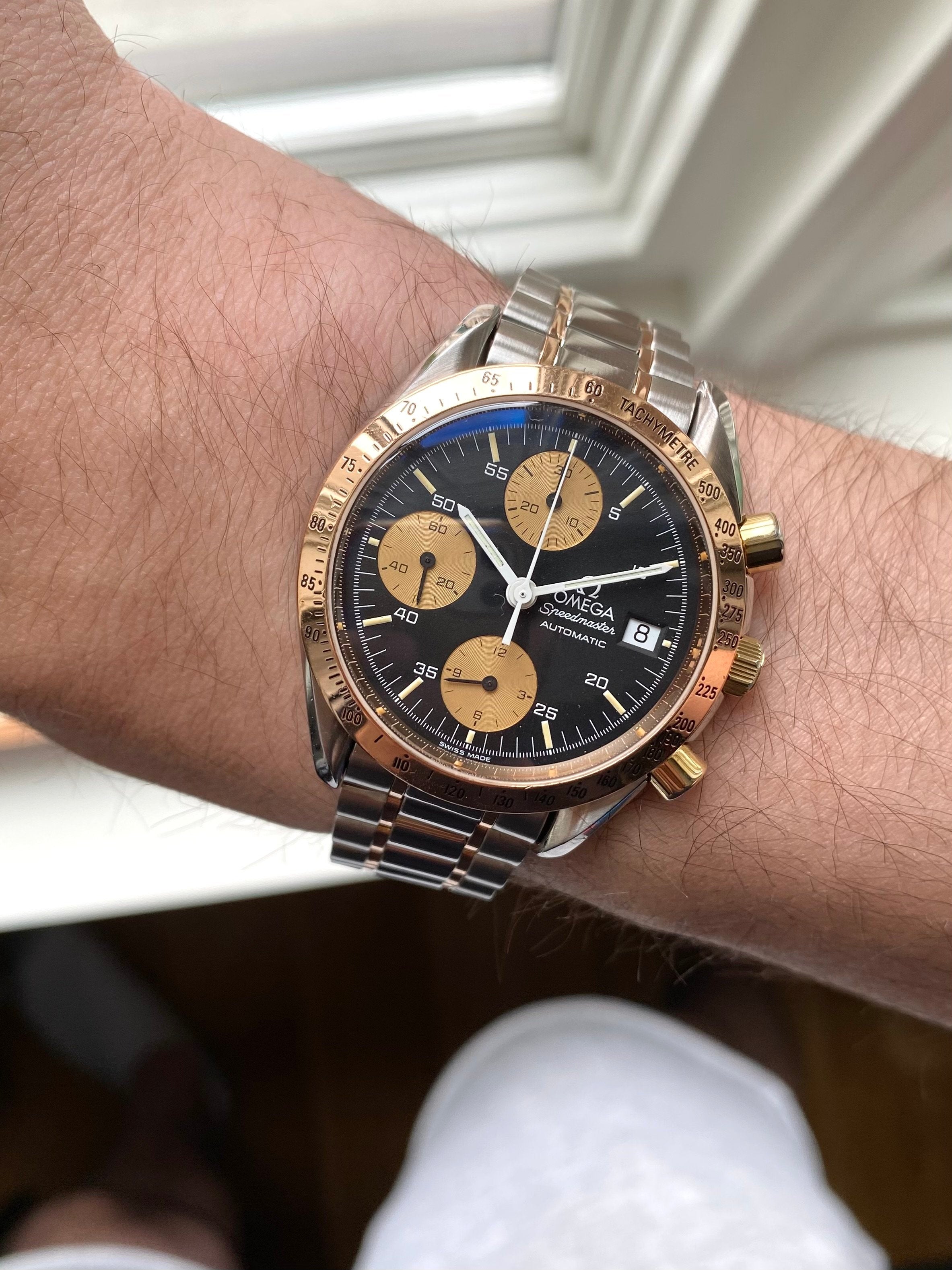 Omega Speedmaster - Two Tone Rose.