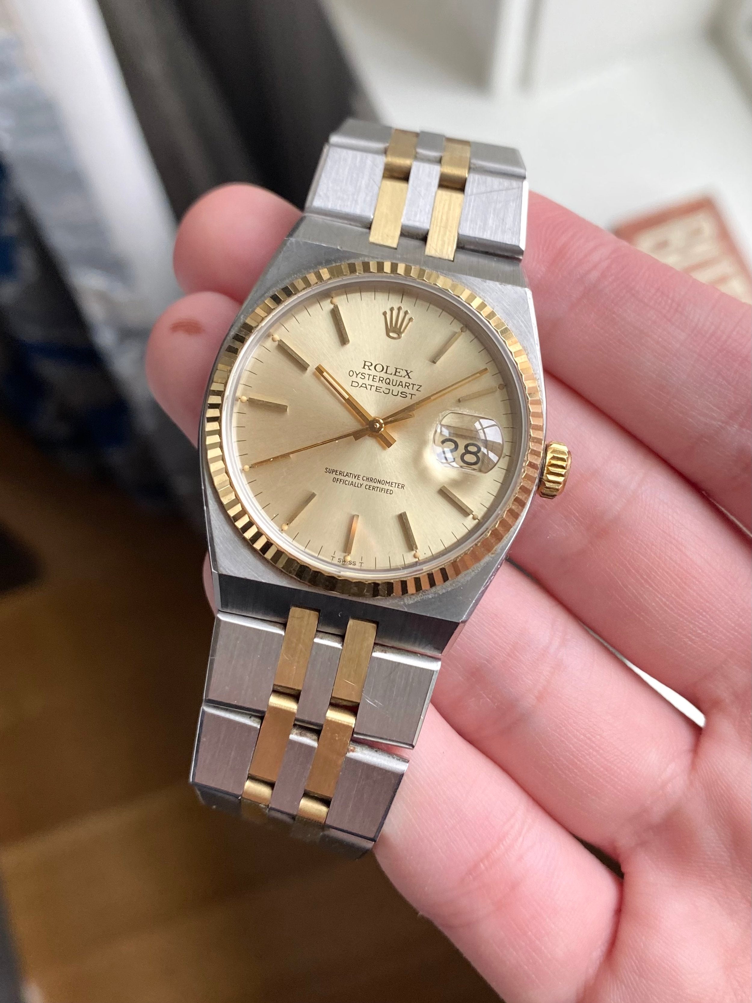 Rolex Oysterquartz 17013 - Two Tone