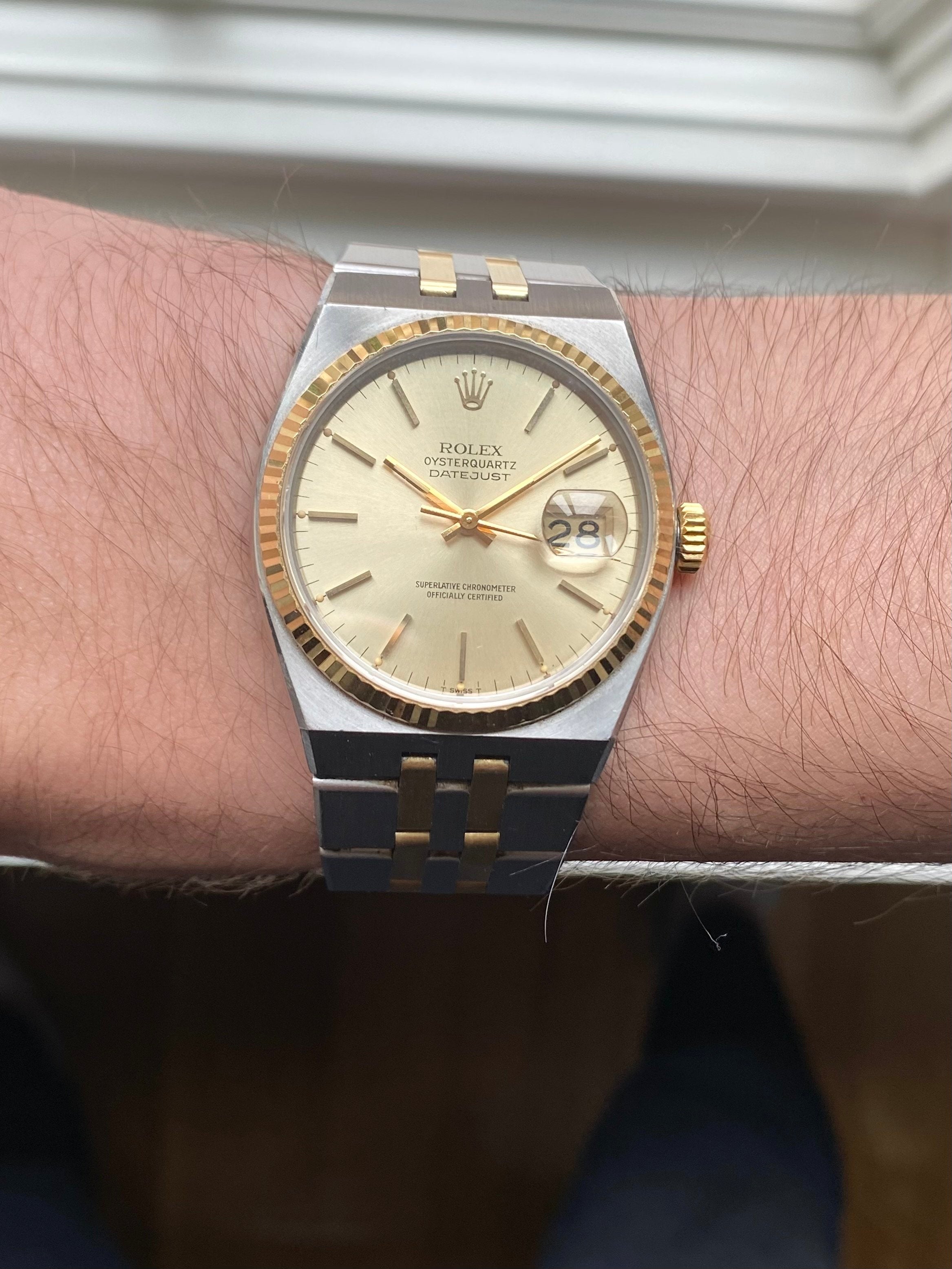 Rolex Oysterquartz 17013 - Two Tone