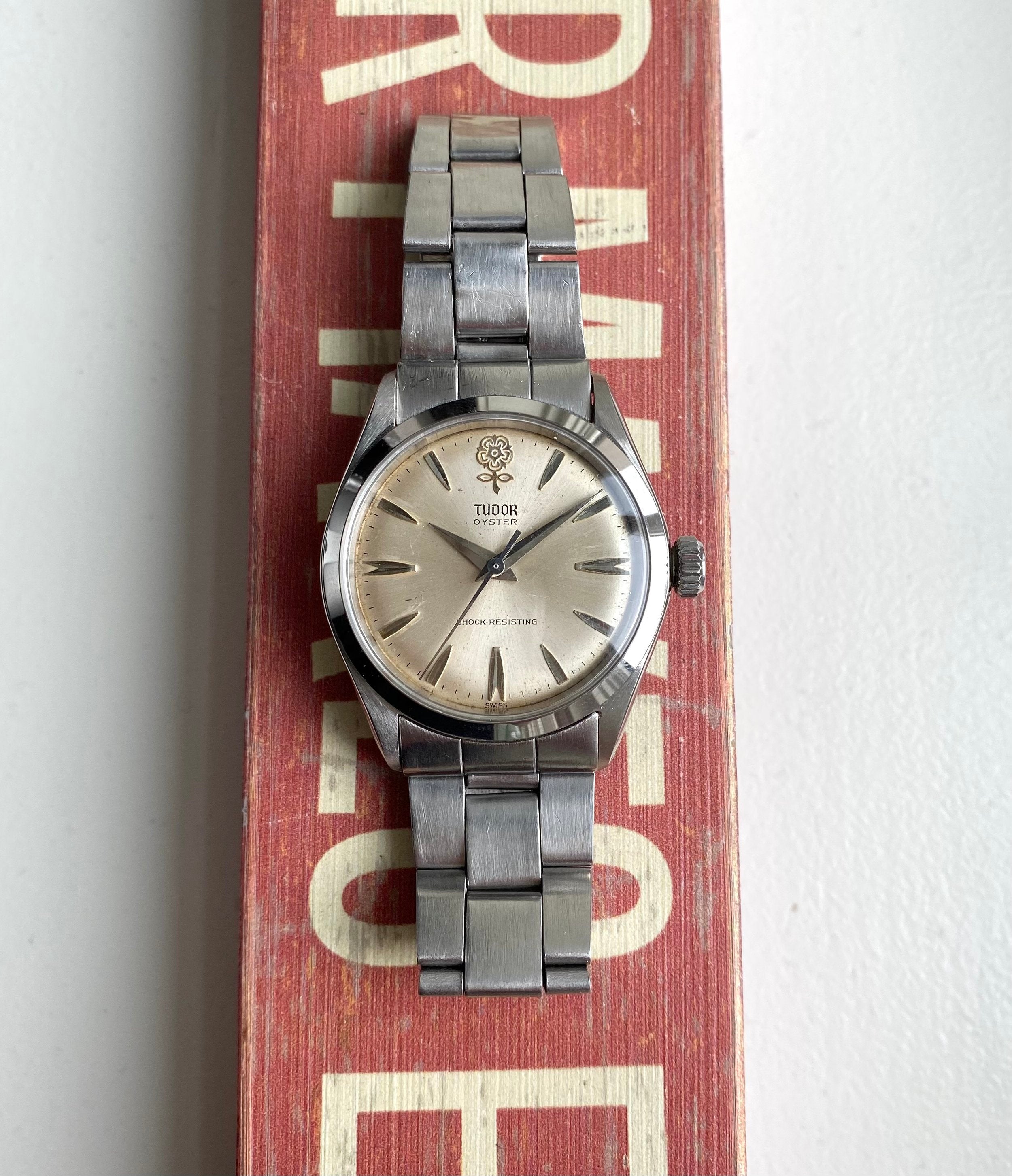 Tudor Oyster ref. 7934 — Rose Dial