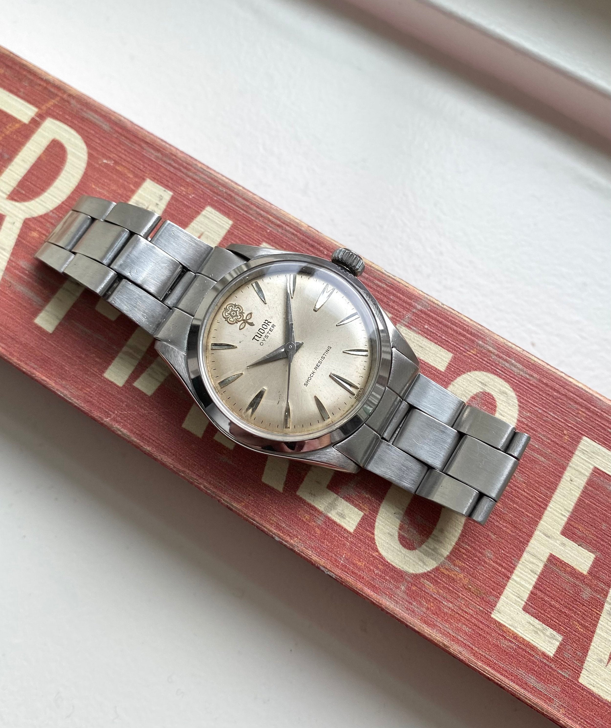 Tudor Oyster ref. 7934 — Rose Dial