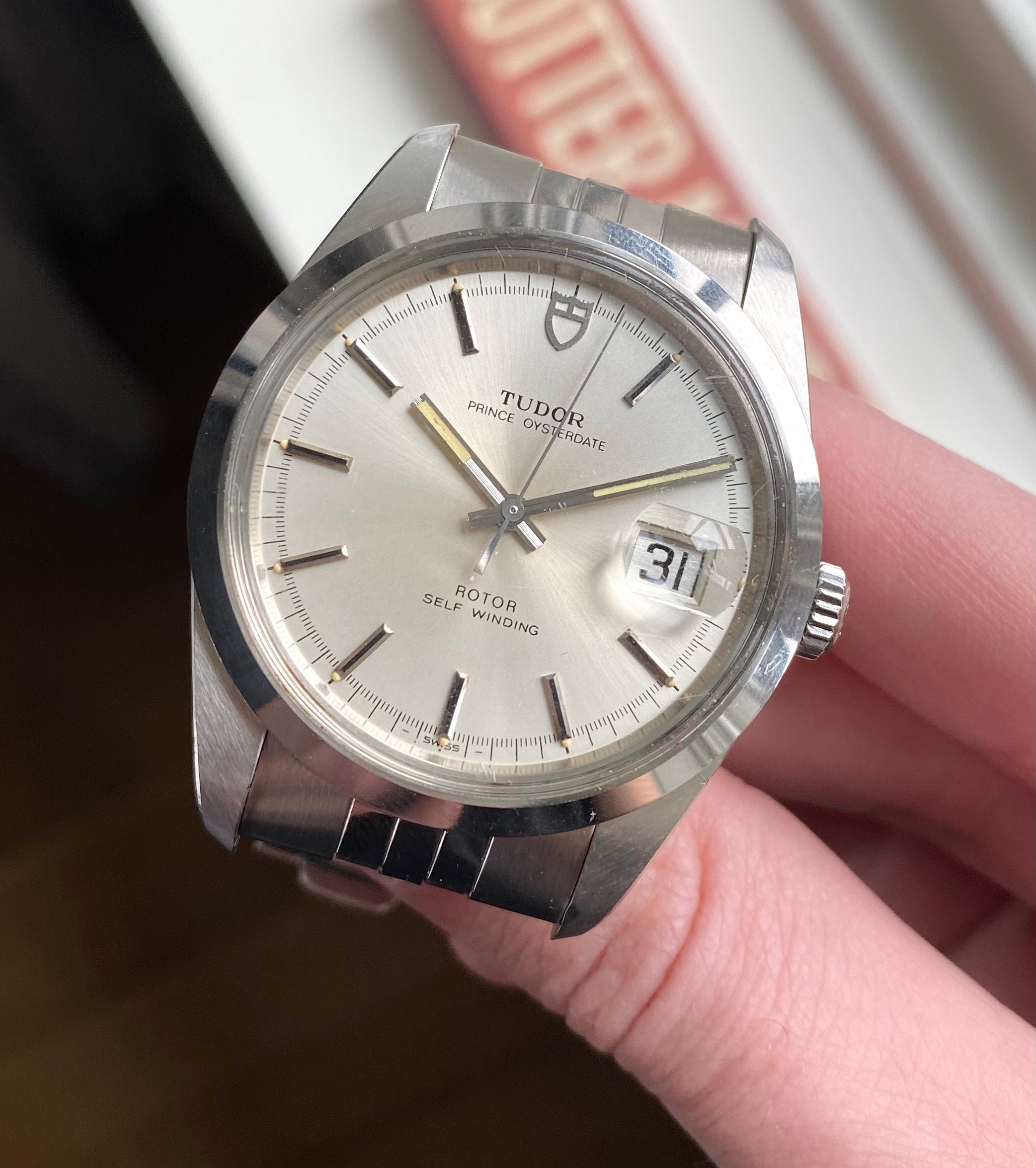 Tudor Jumbo ref. 74100 — Box and Papers