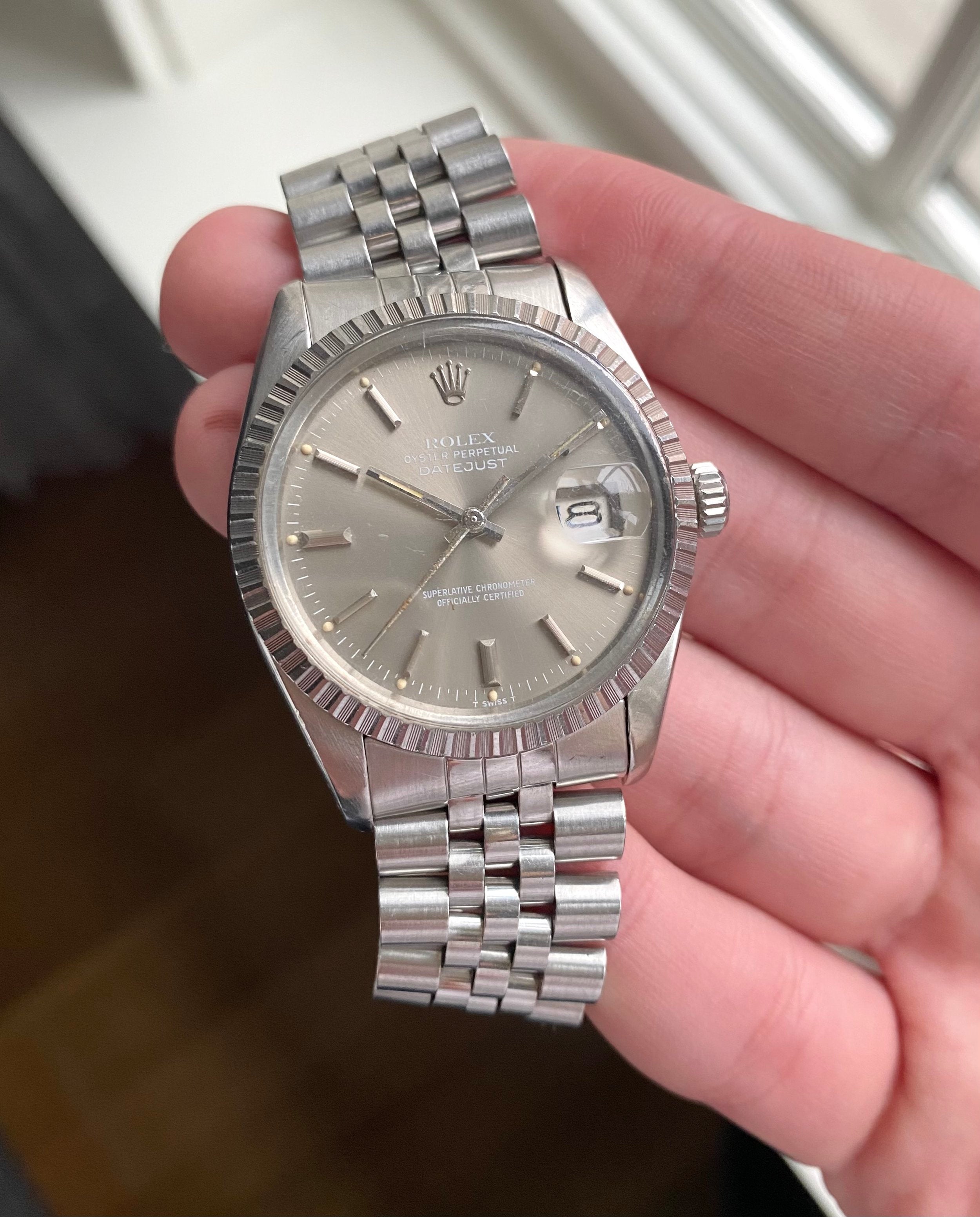 Rolex Datejust ref. 16030 — Taupe Dial