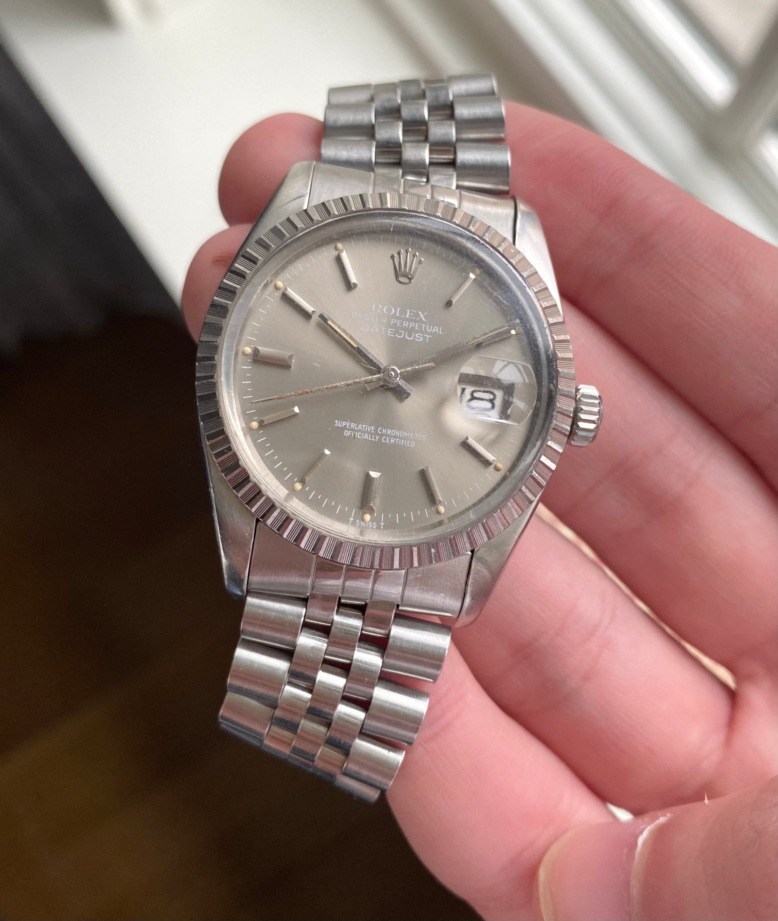 Rolex Datejust ref. 16030 — Taupe Dial