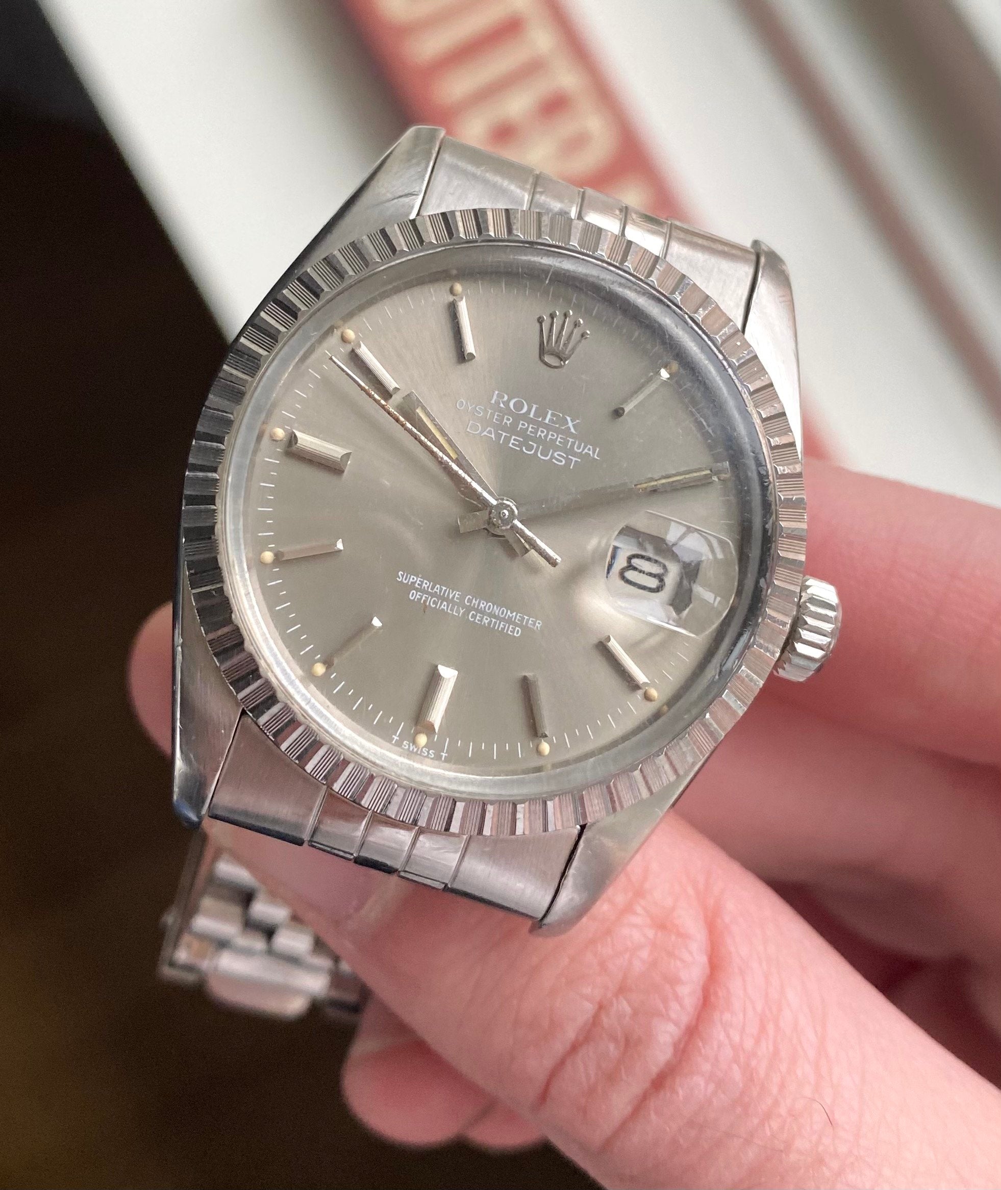 Rolex Datejust ref. 16030 — Taupe Dial