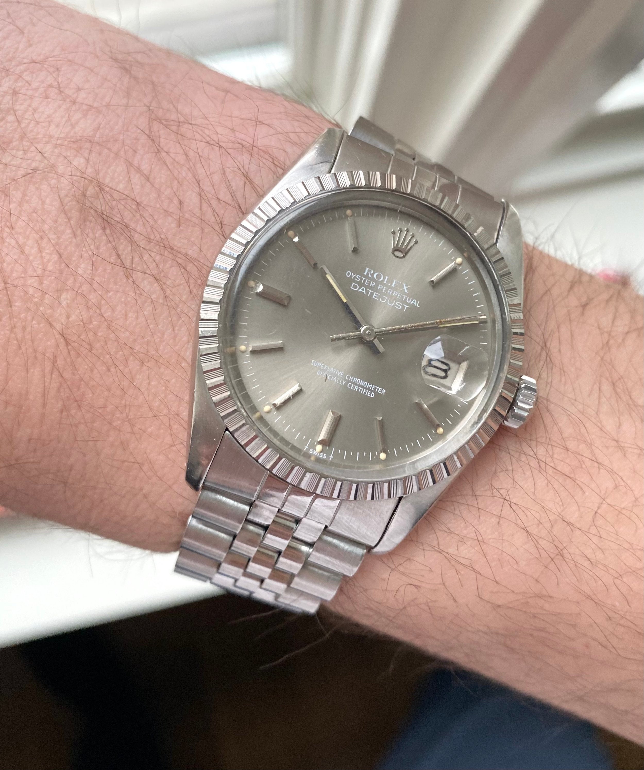 Rolex Datejust ref. 16030 — Taupe Dial