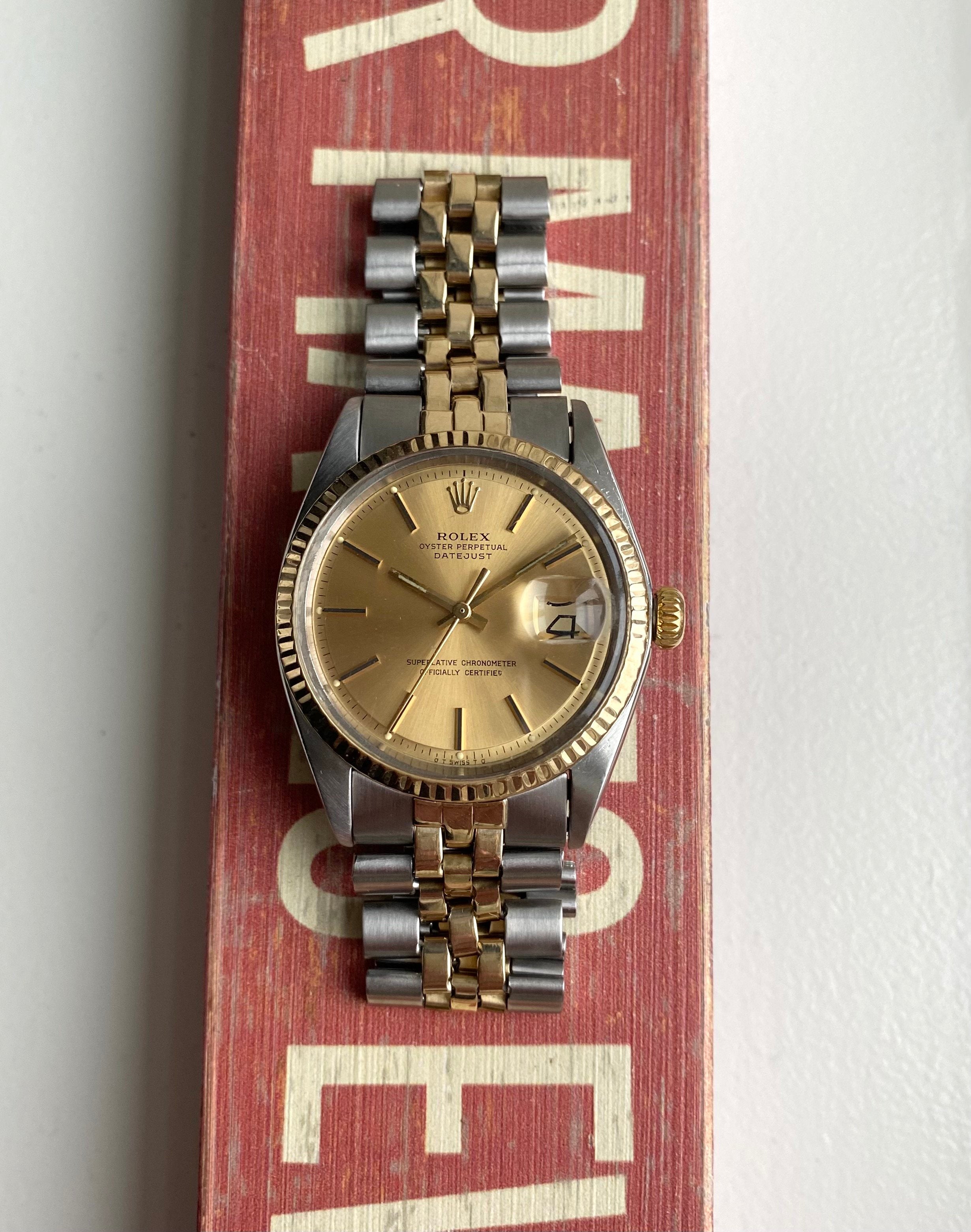 Rolex Datejust 1601 — Two-tone Sigma Dial