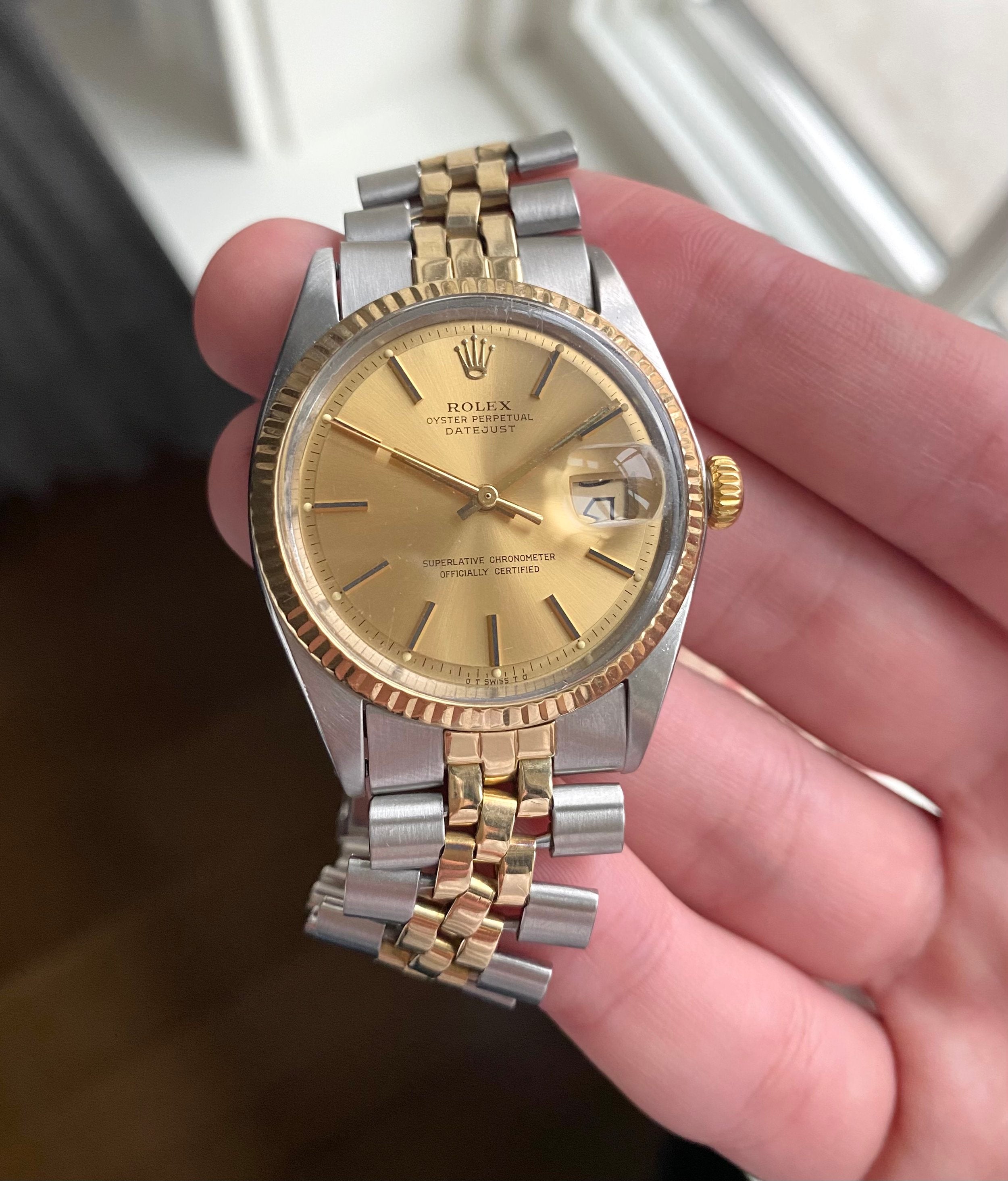 Rolex Datejust 1601 — Two-tone Sigma Dial