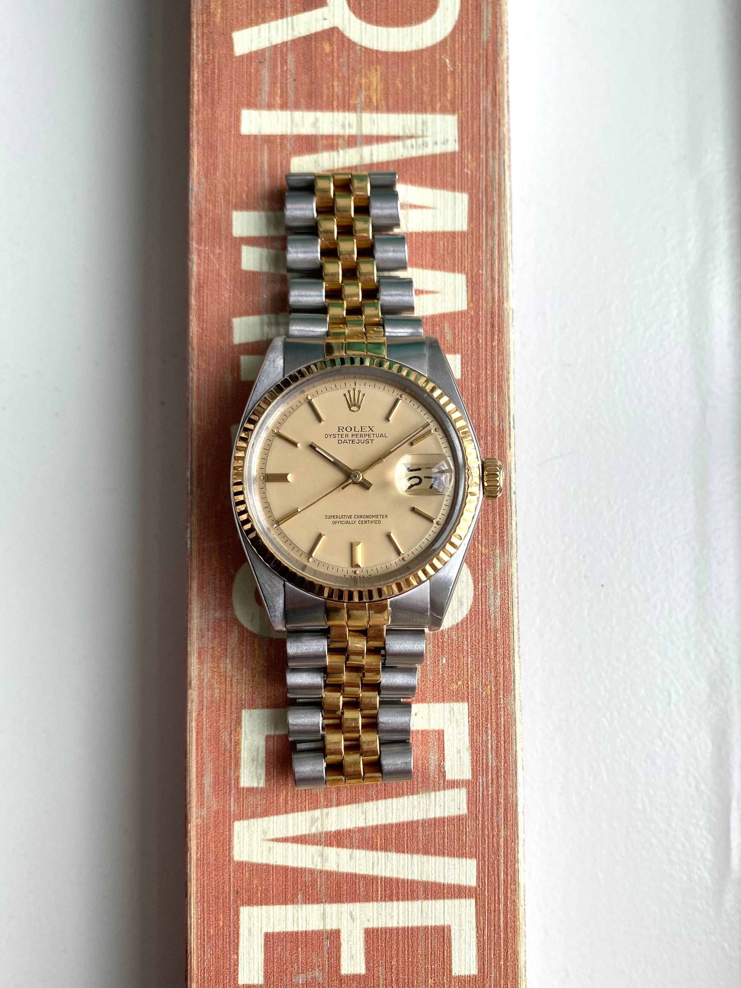 Rolex Datejust 1601 - Two Tone Matte