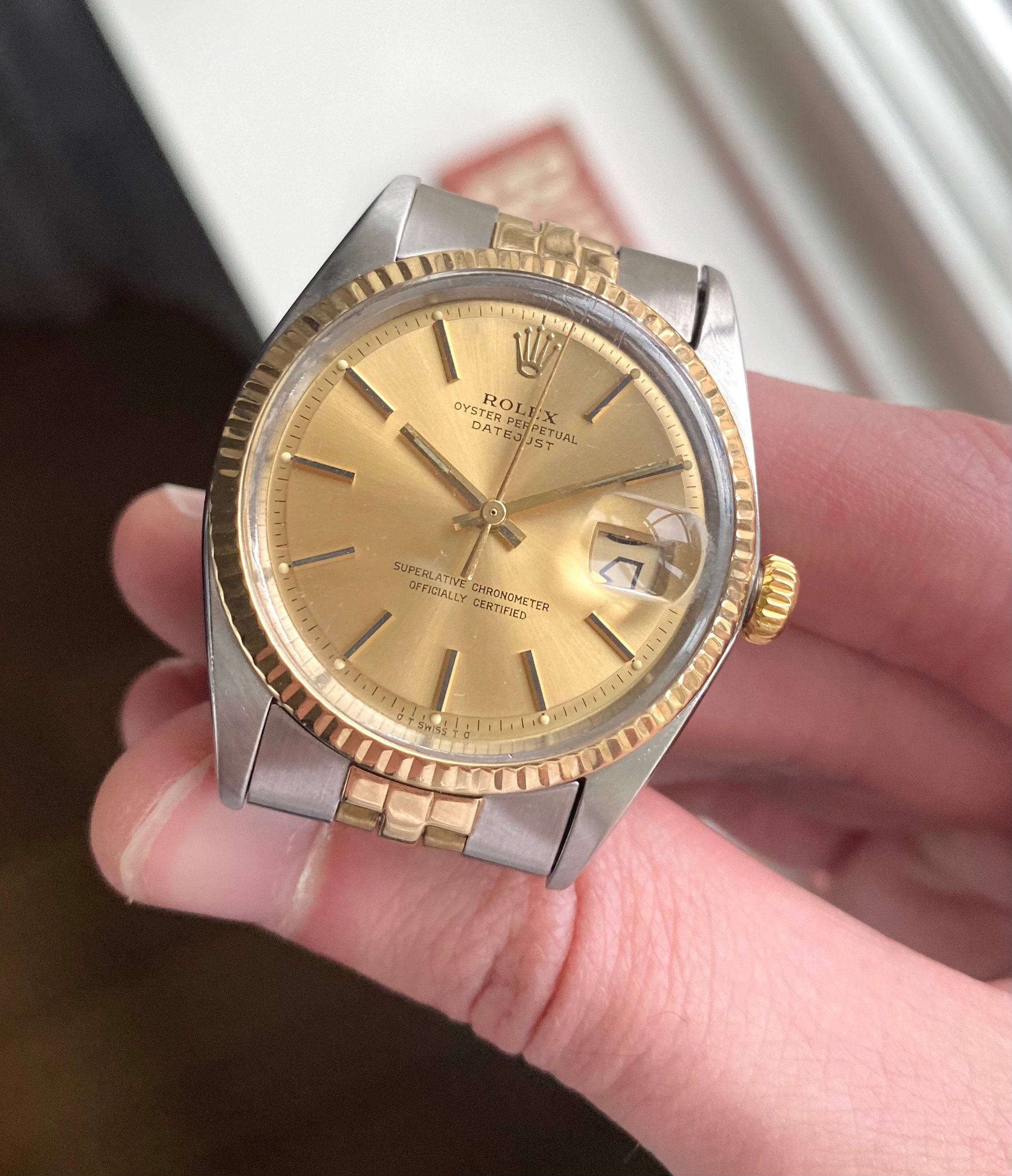 Rolex Datejust 1601 — Two-tone Sigma Dial