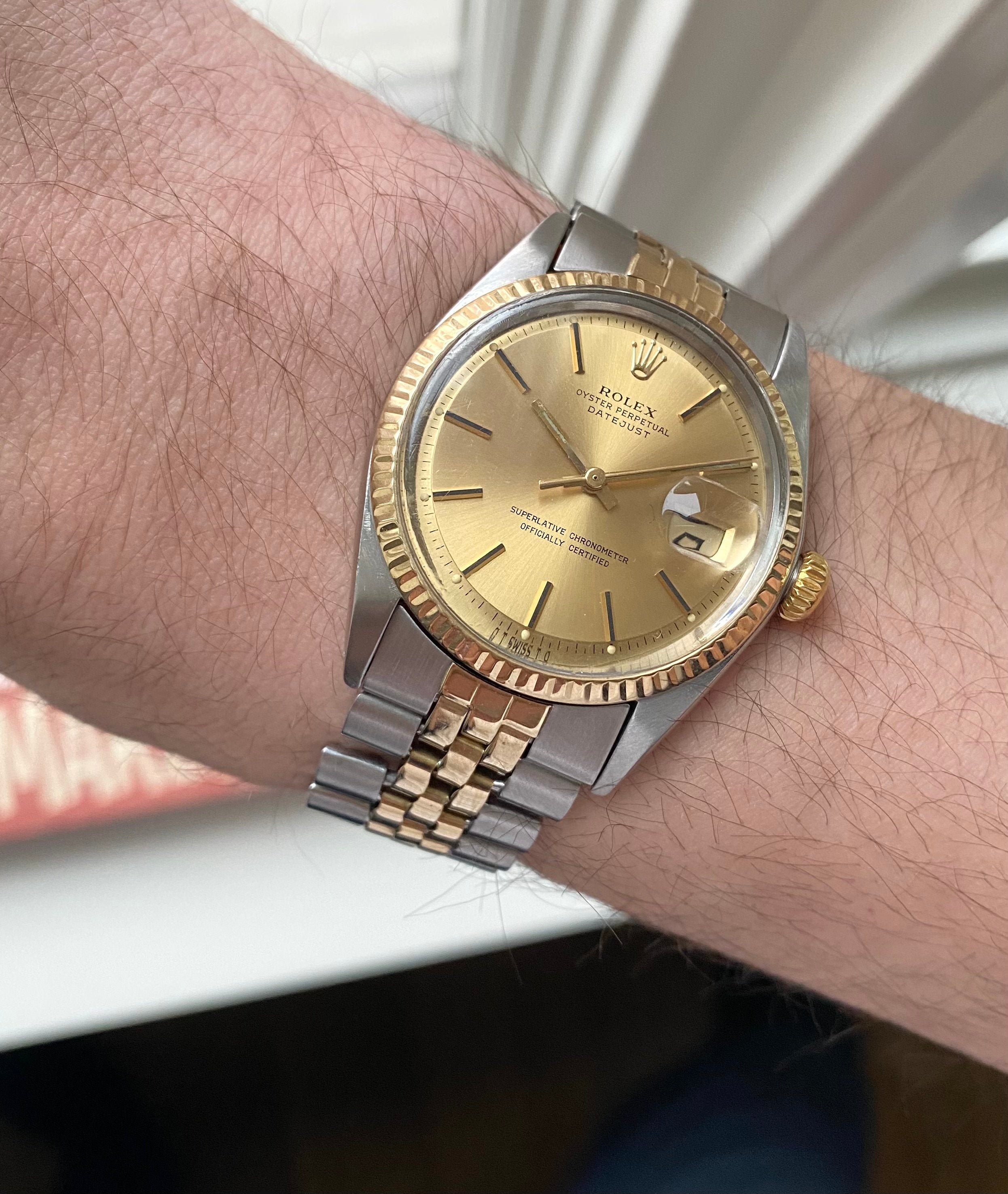 Rolex Datejust 1601 — Two-tone Sigma Dial