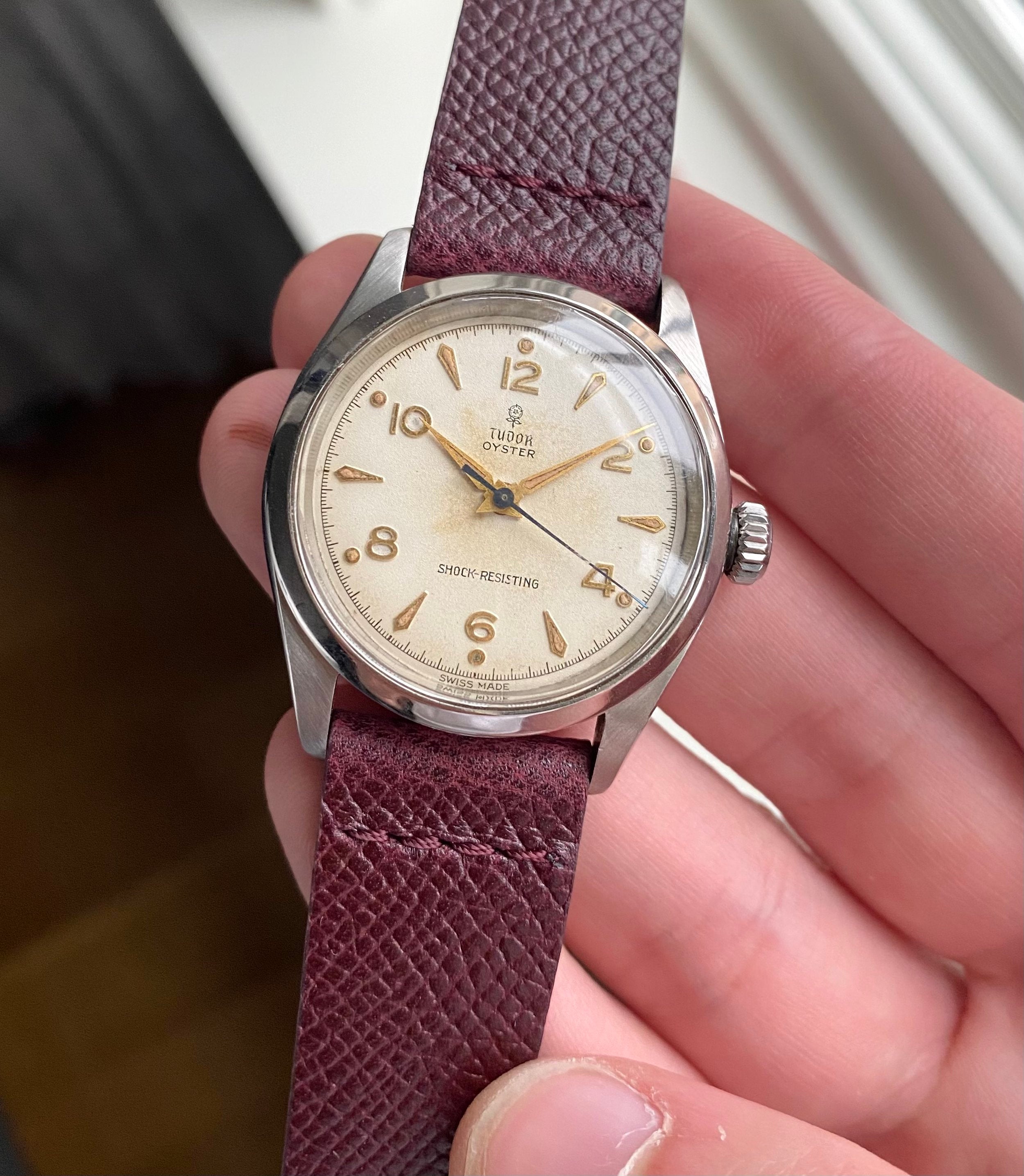 Tudor ref. 7934 — Rose Dial