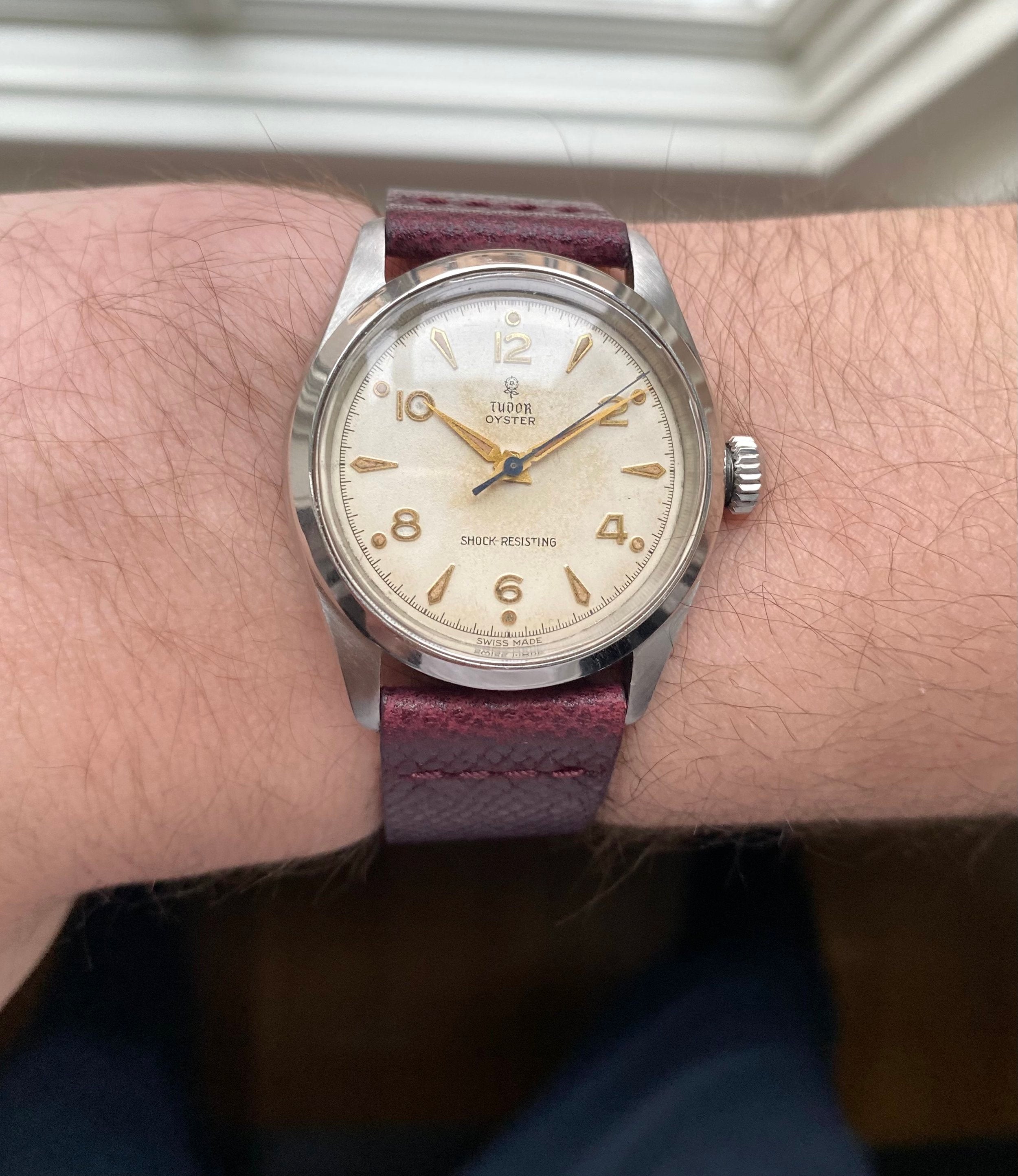 Tudor ref. 7934 — Rose Dial