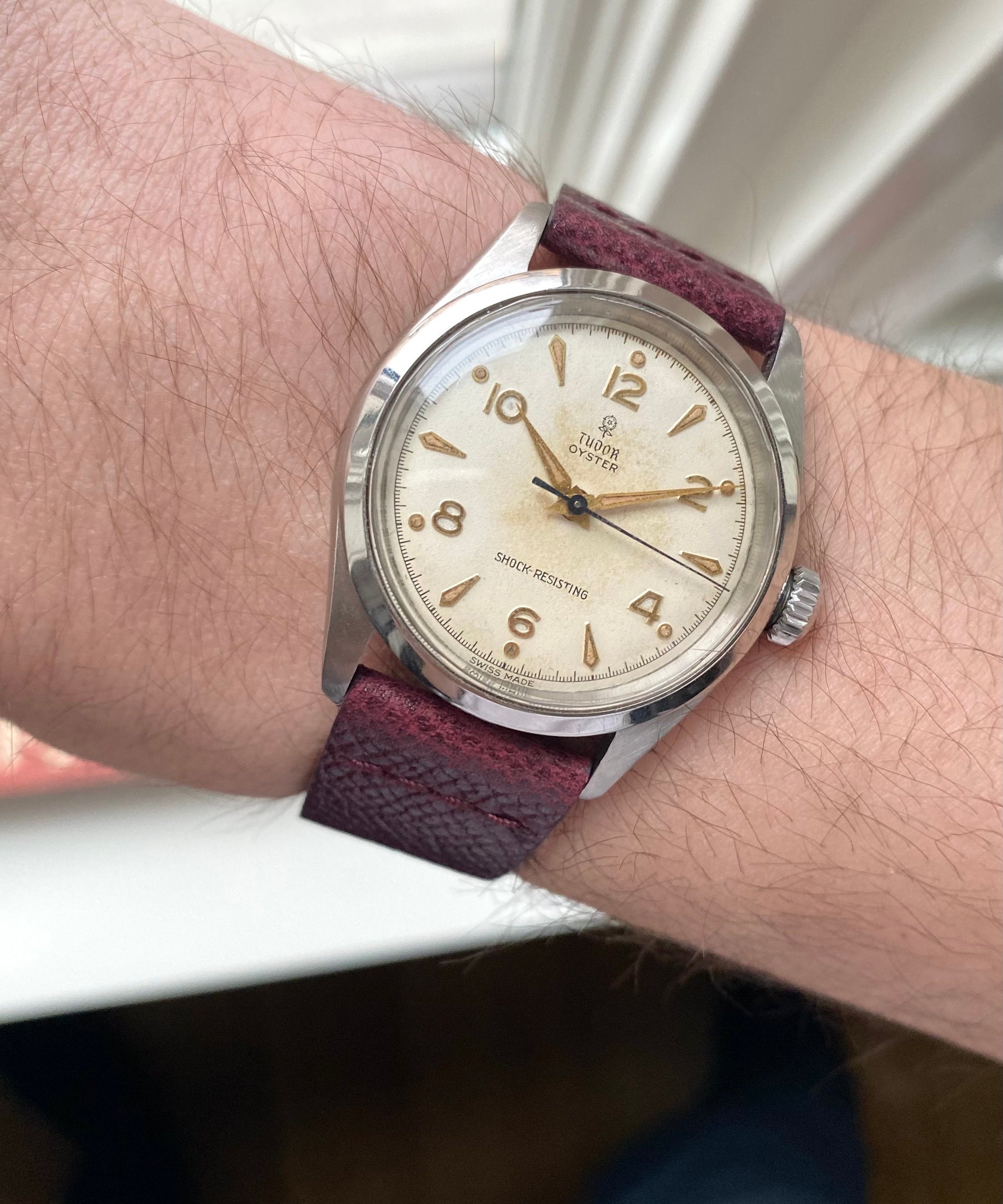 Tudor ref. 7934 — Rose Dial