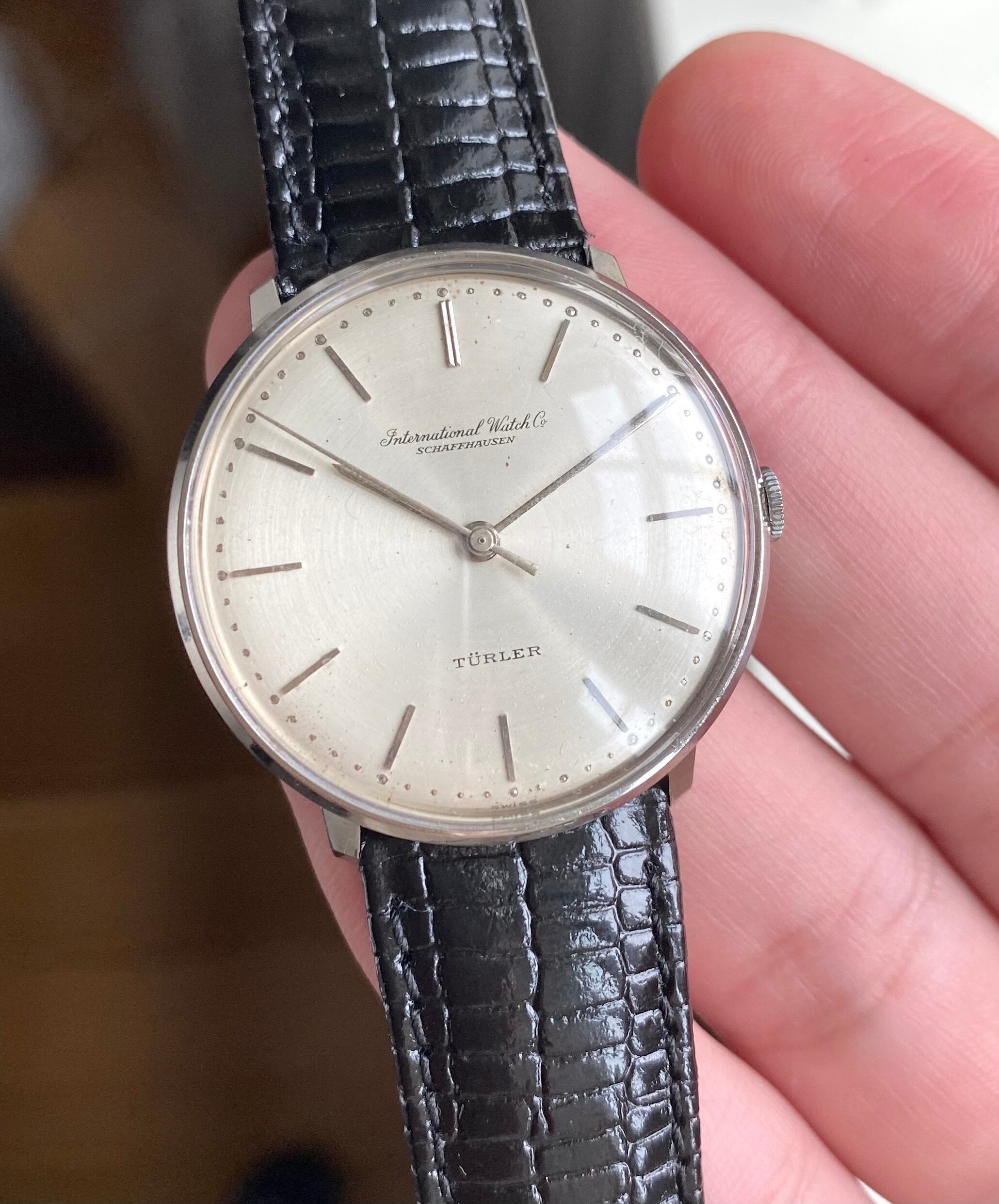 IWC — "Turler" Signed Dial