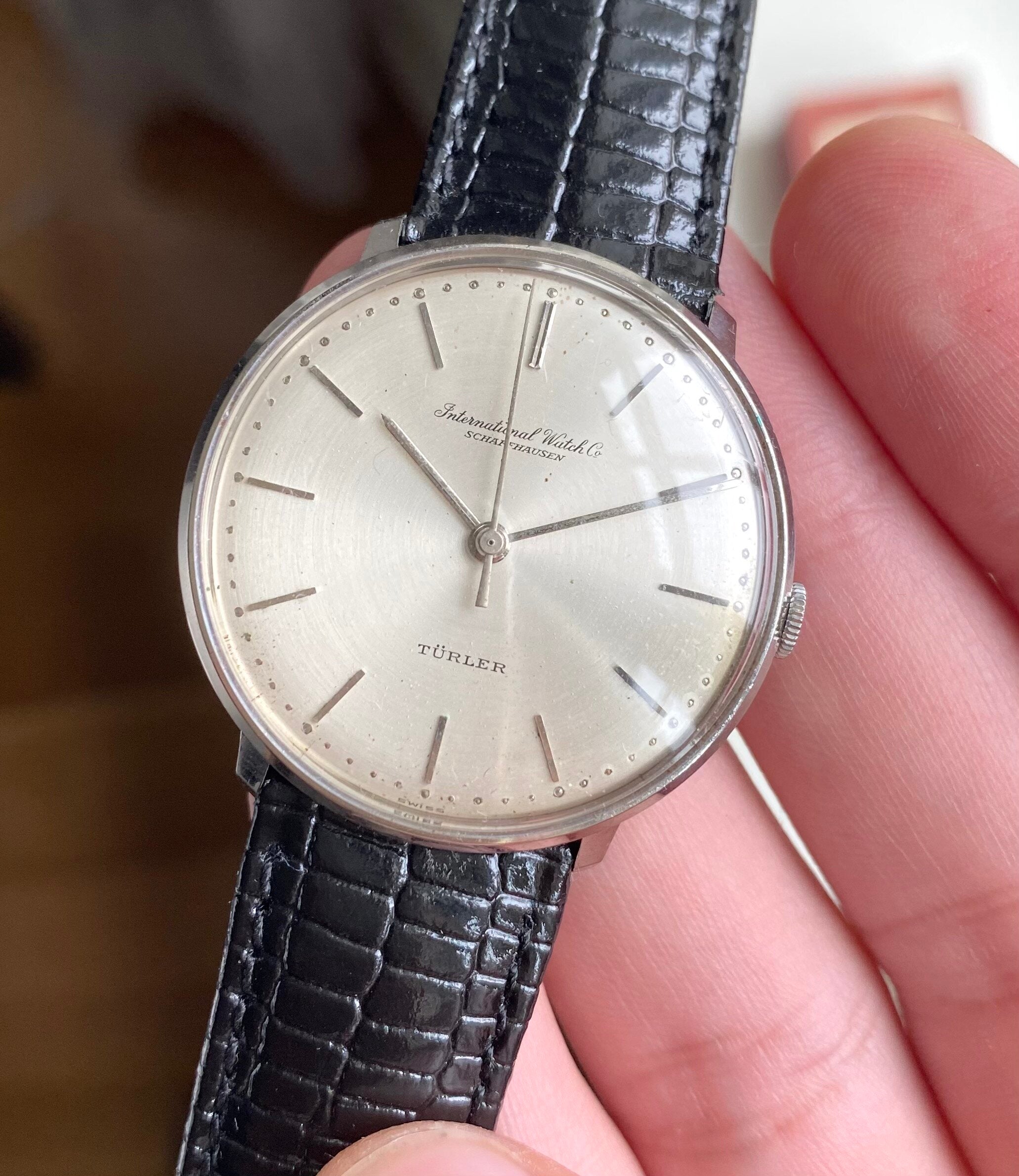 IWC — "Turler" Signed Dial