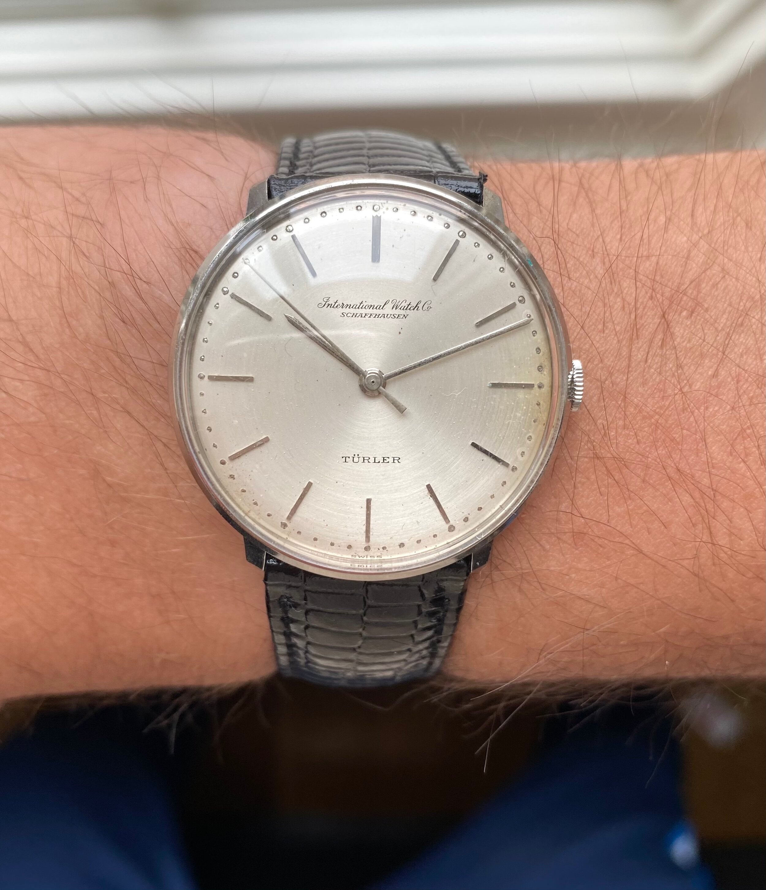 IWC — "Turler" Signed Dial