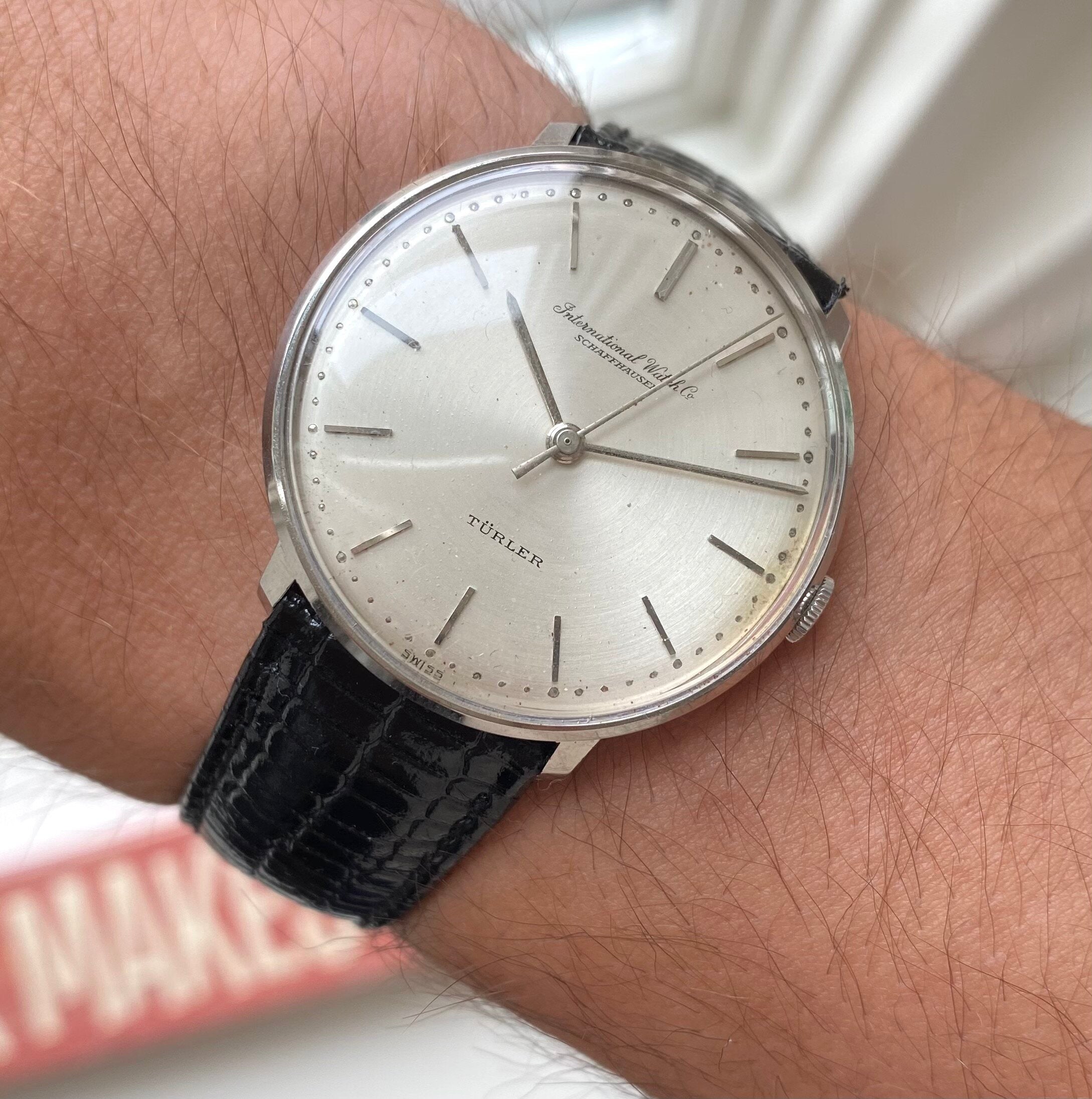 IWC — "Turler" Signed Dial