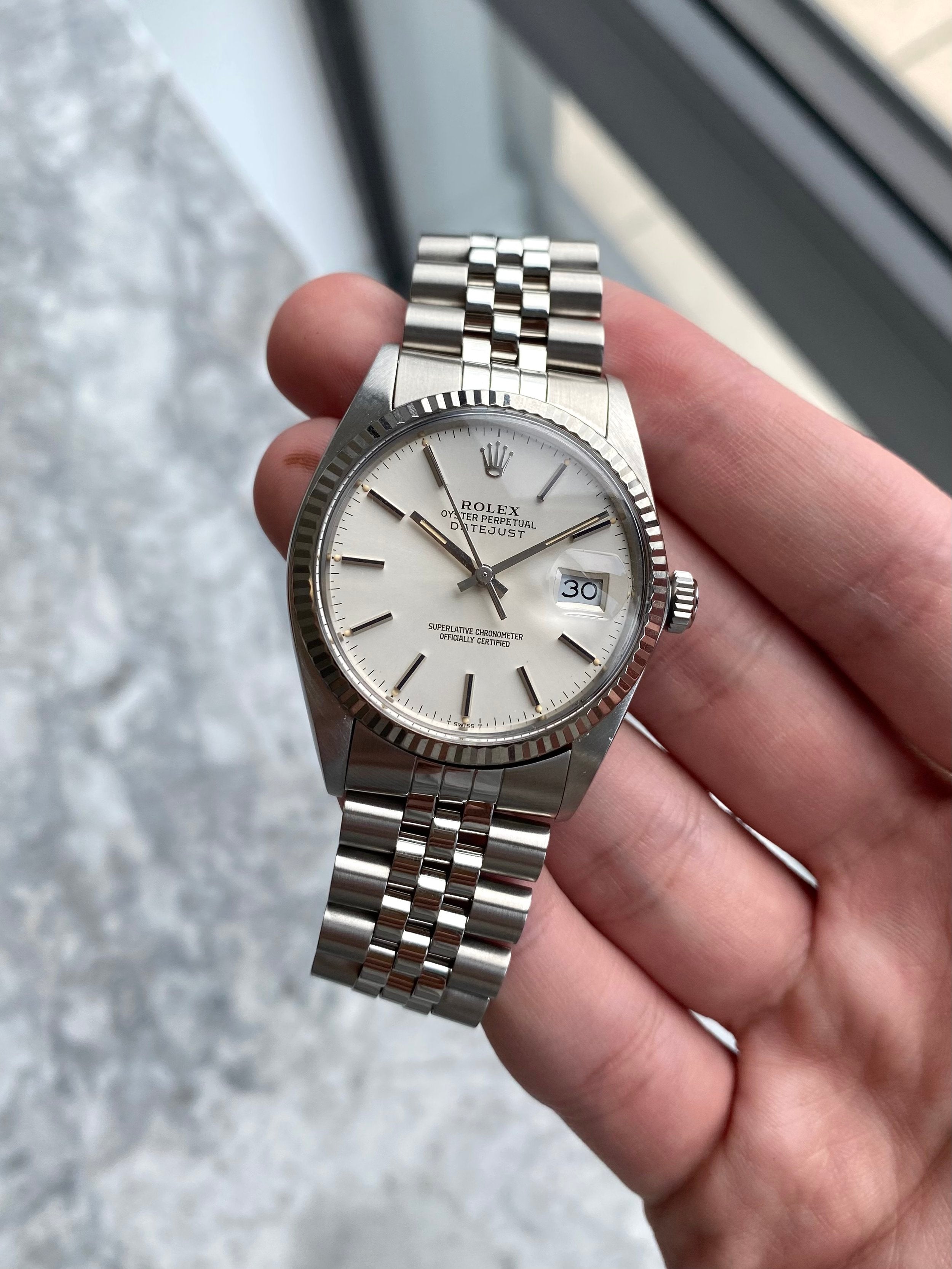 Rolex Datejust 16014 - Papers.