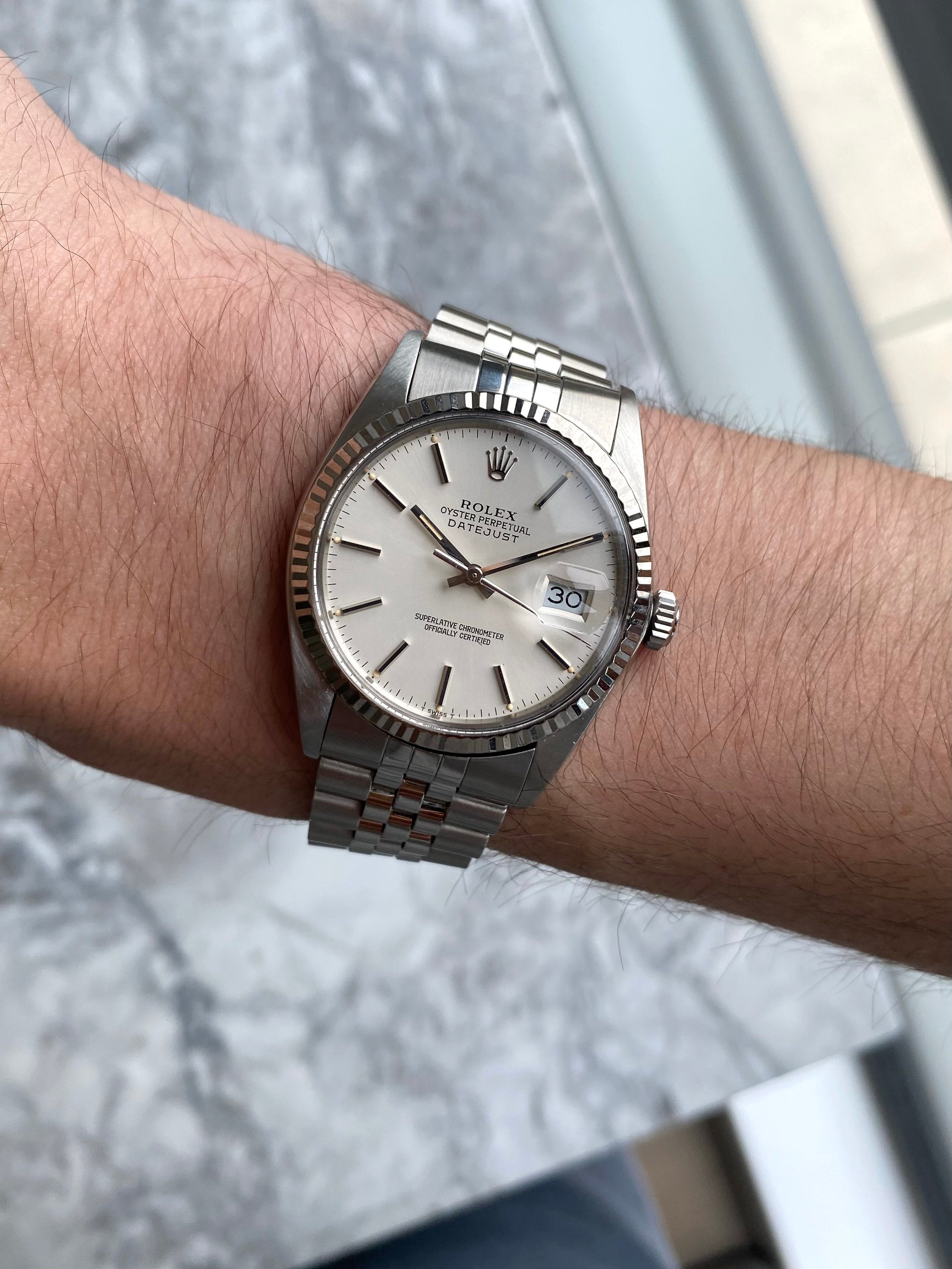 Rolex Datejust 16014 - Papers.