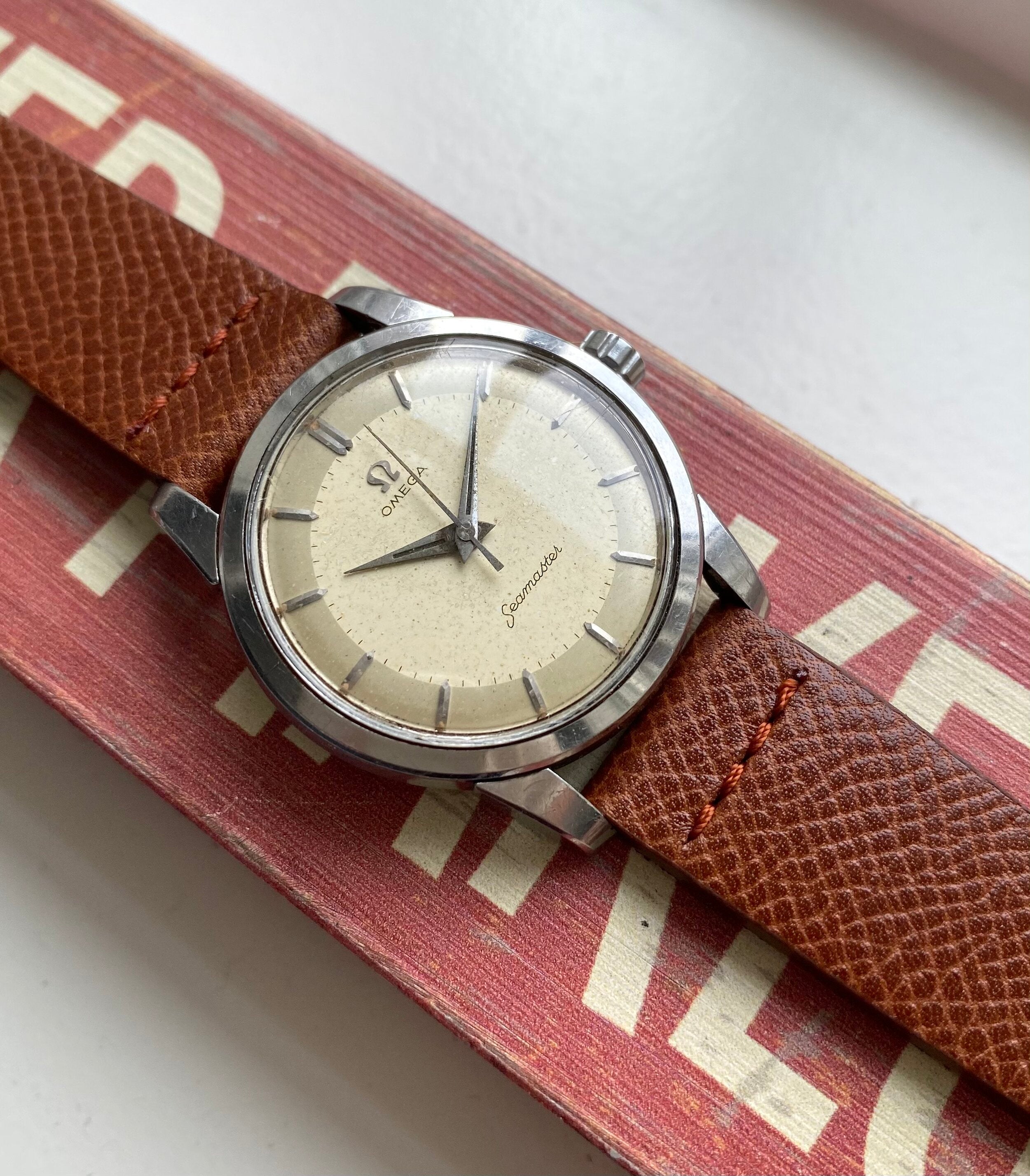 Omega Seamaster — Patina Cream Dial