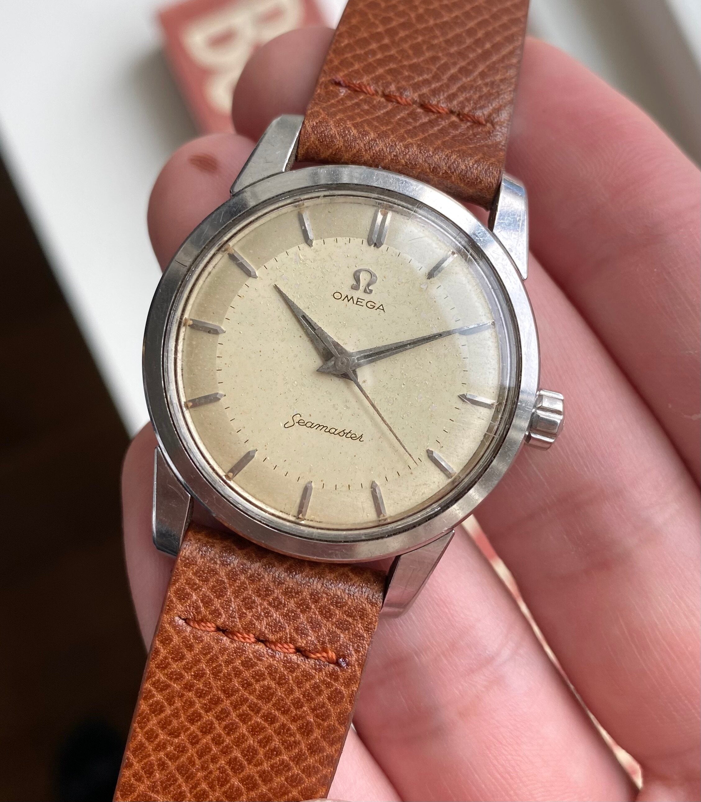 Omega Seamaster — Patina Cream Dial