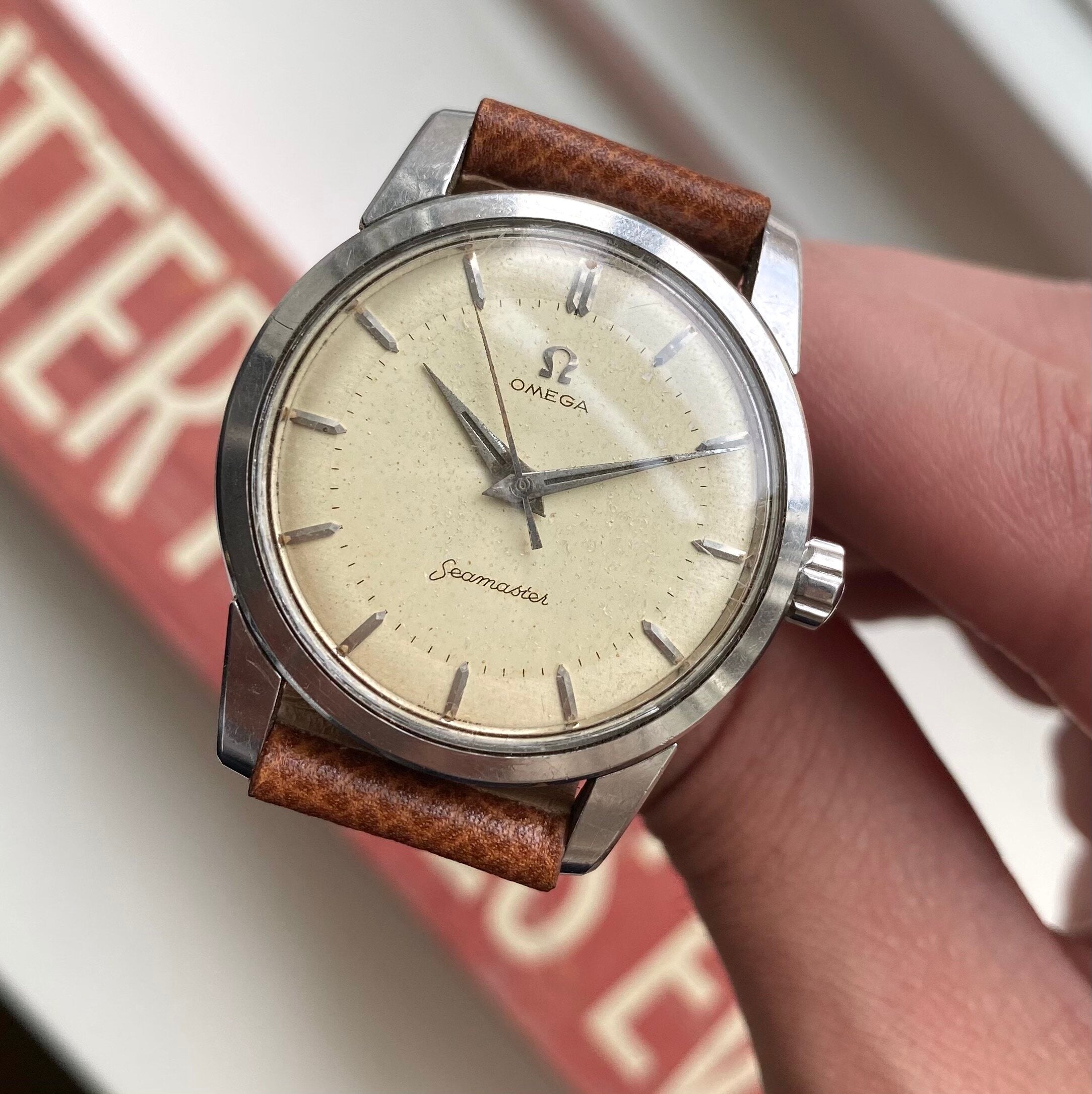 Omega Seamaster — Patina Cream Dial