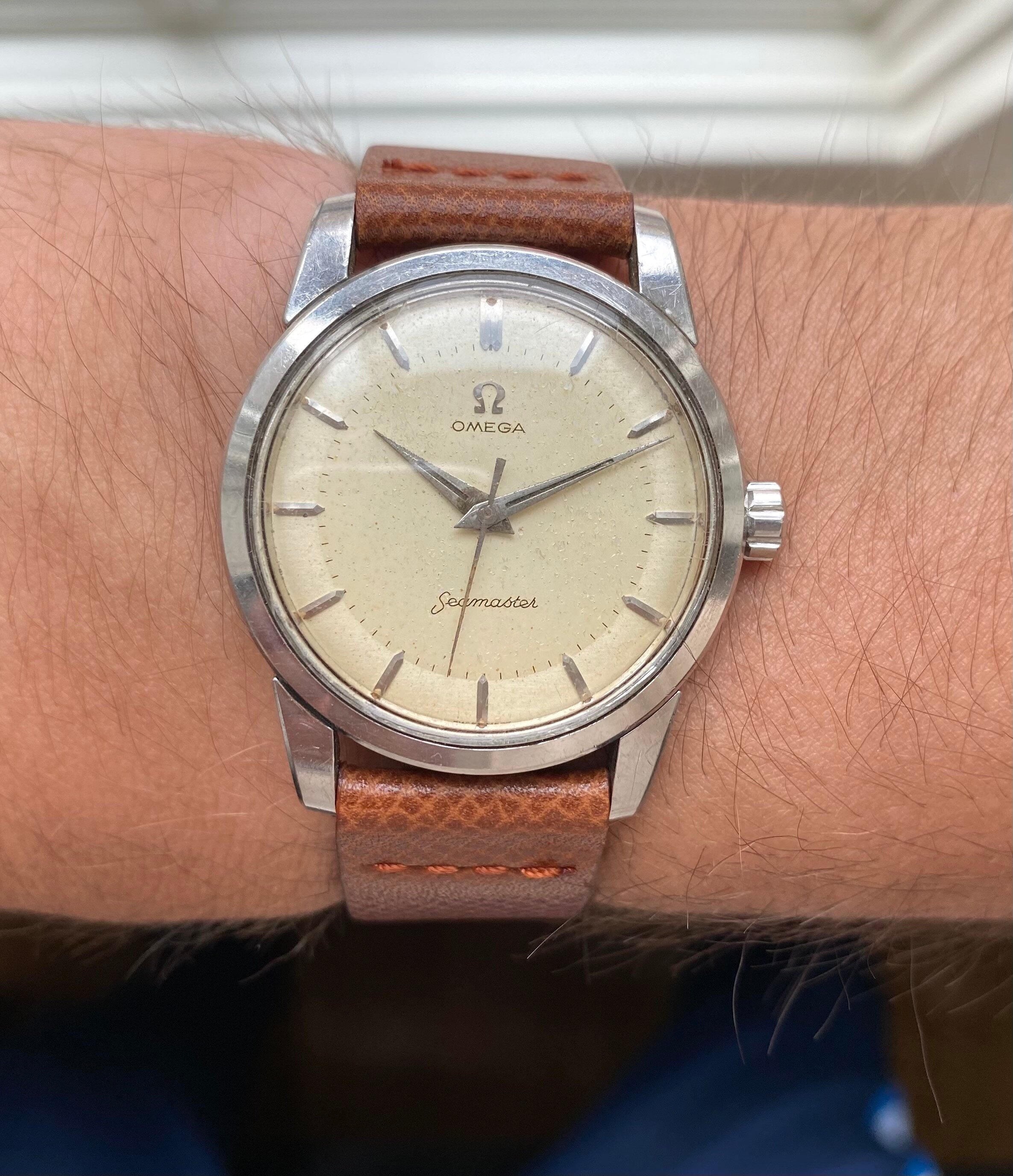 Omega Seamaster — Patina Cream Dial