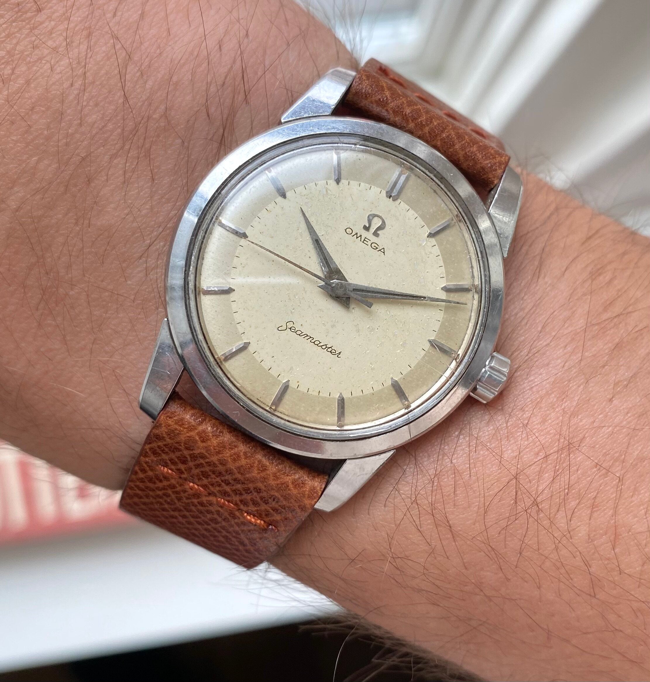 Omega Seamaster — Patina Cream Dial