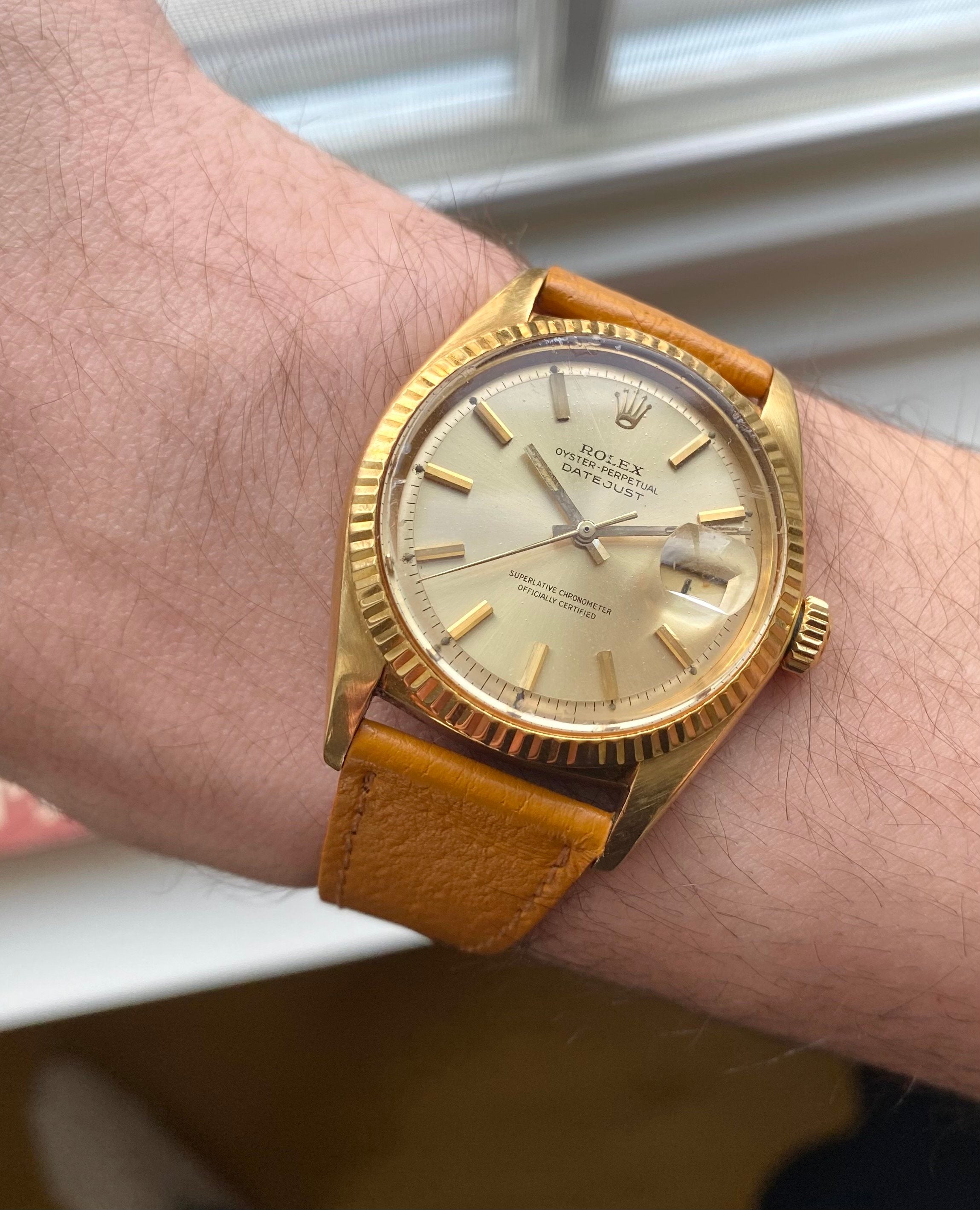 Rolex Datejust ref. 1601 — 14k Gold