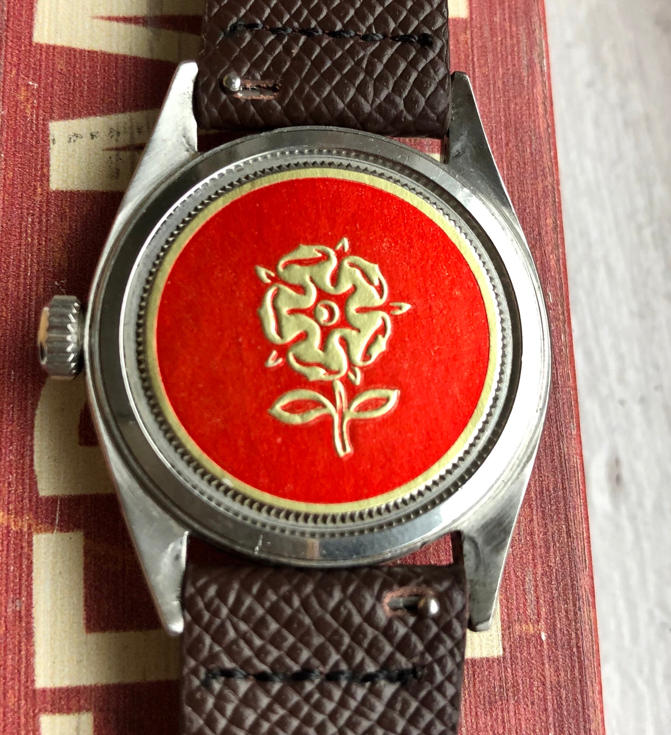 Tudor Oyster — "Big Rose" Dial