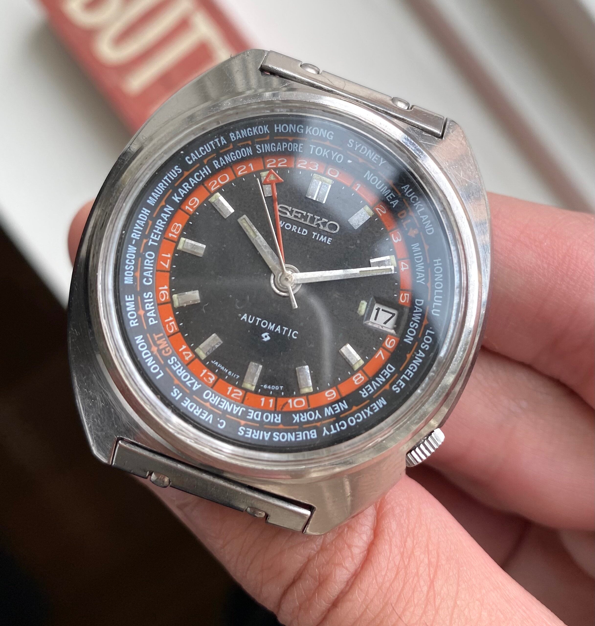 Seiko World Time GMT