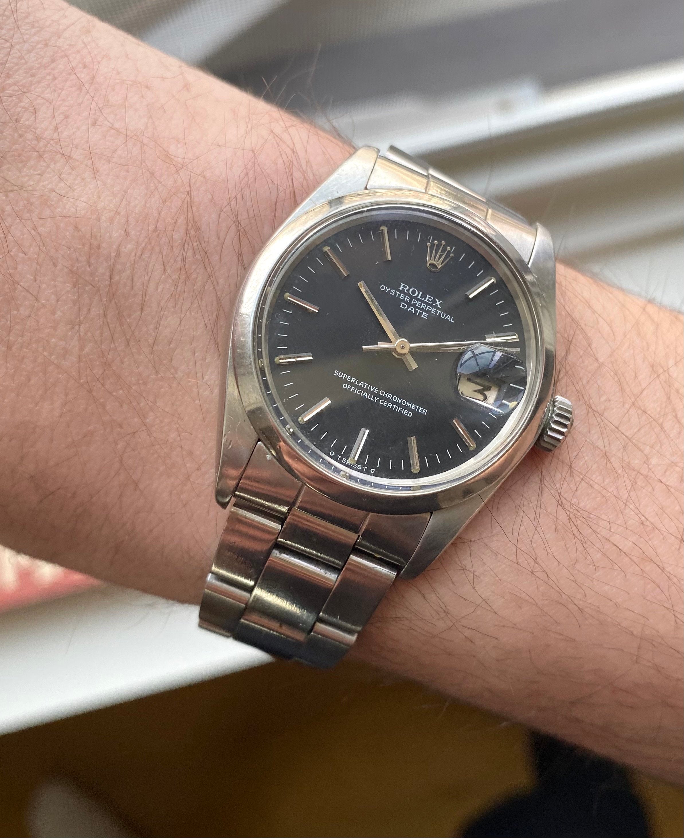 Rolex Oysterperpetual ref. 1500 — Black Sigma Dial