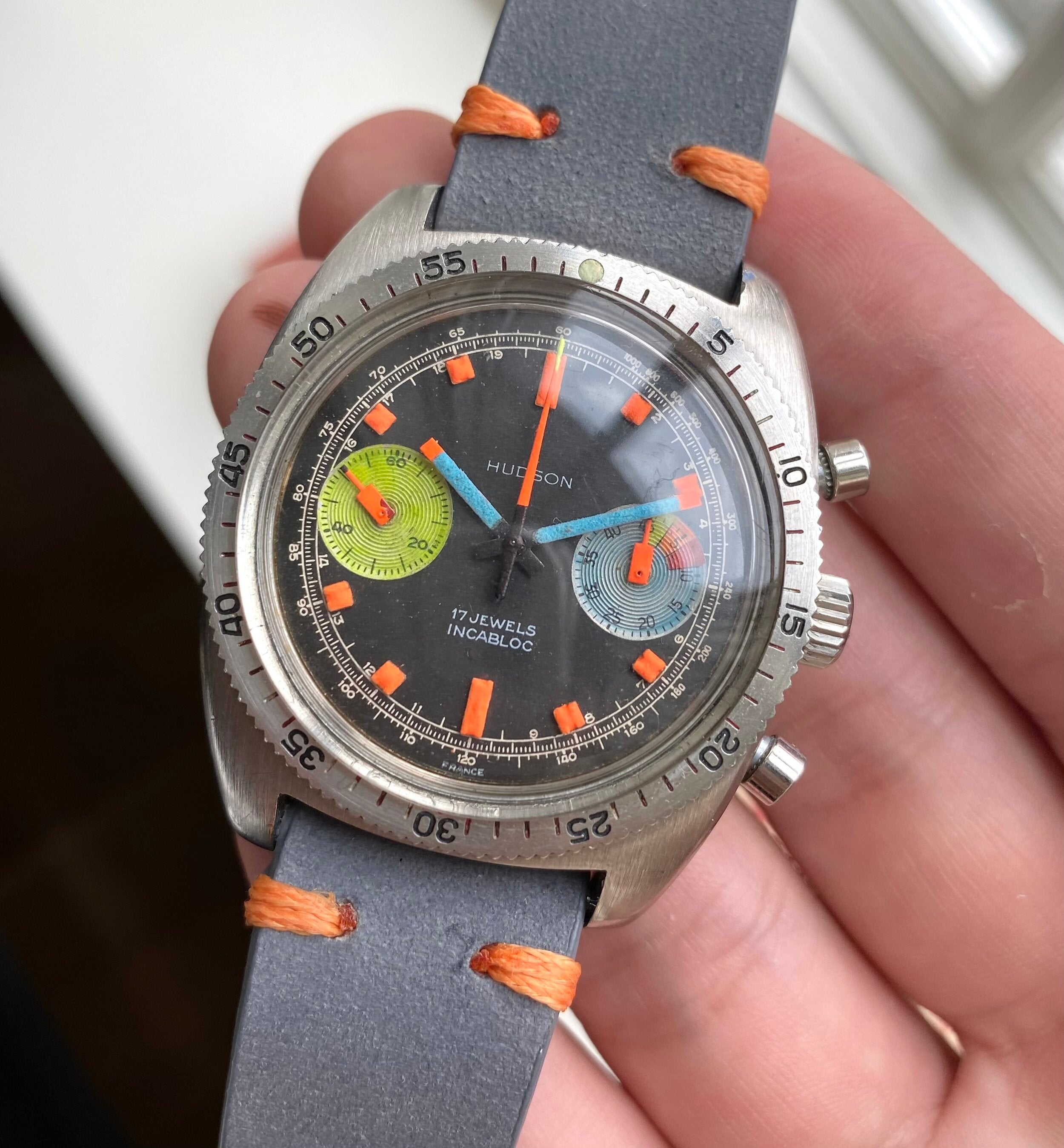 Aqua Star Chronograph — "Hudson"