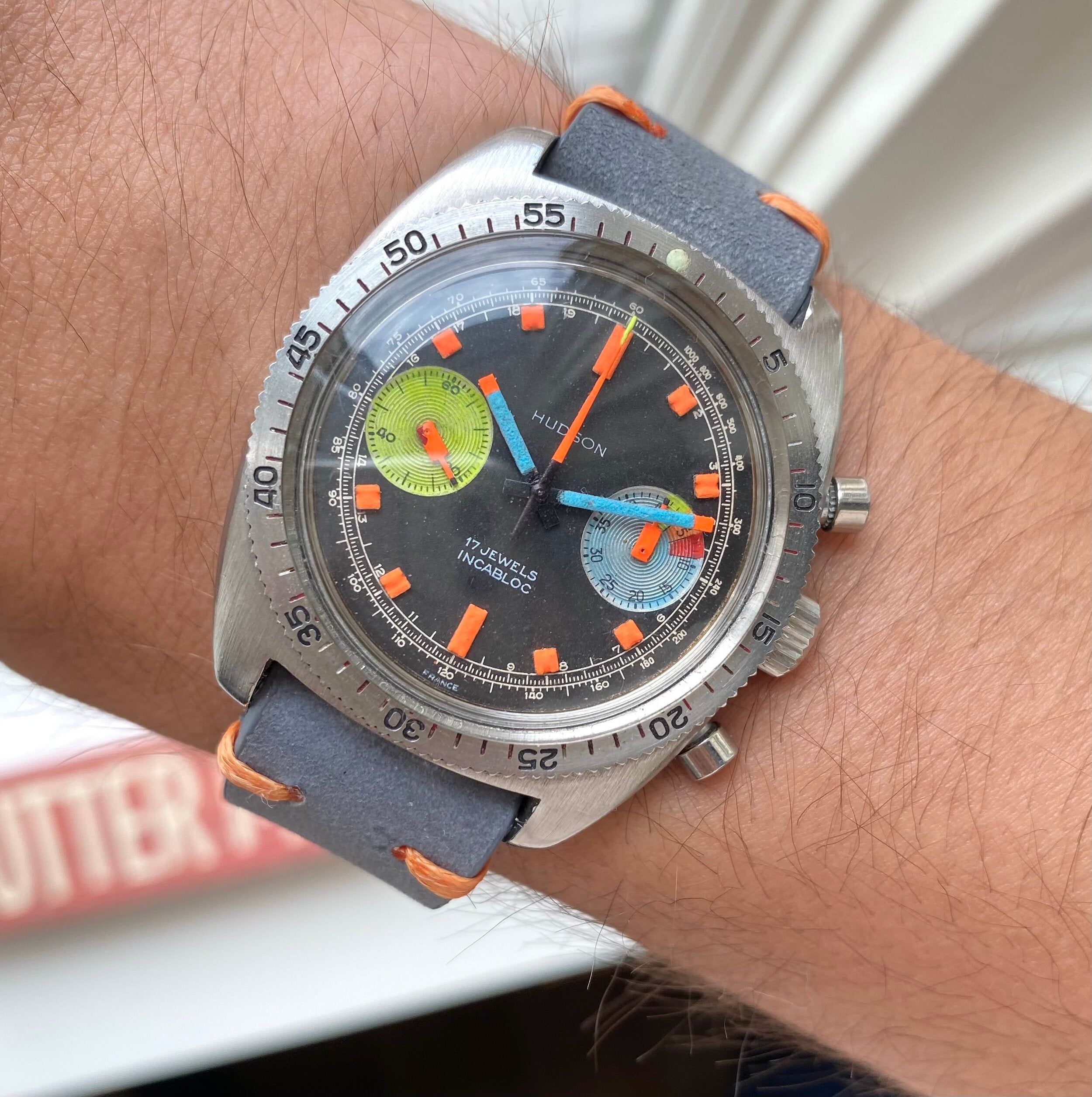 Aqua Star Chronograph — "Hudson"