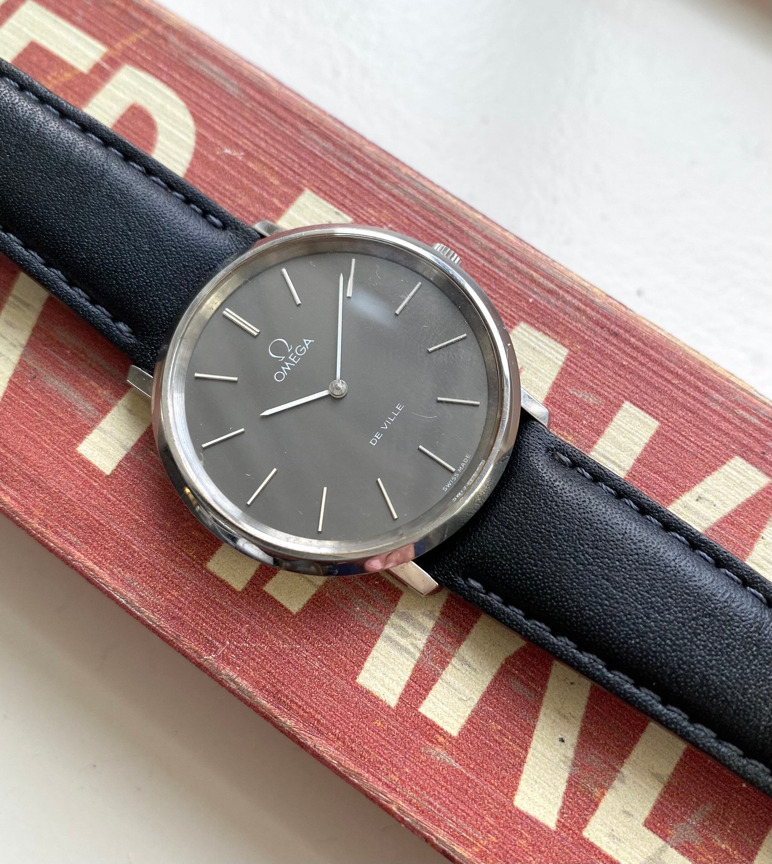 Omega De Ville — Matte Grey Dial