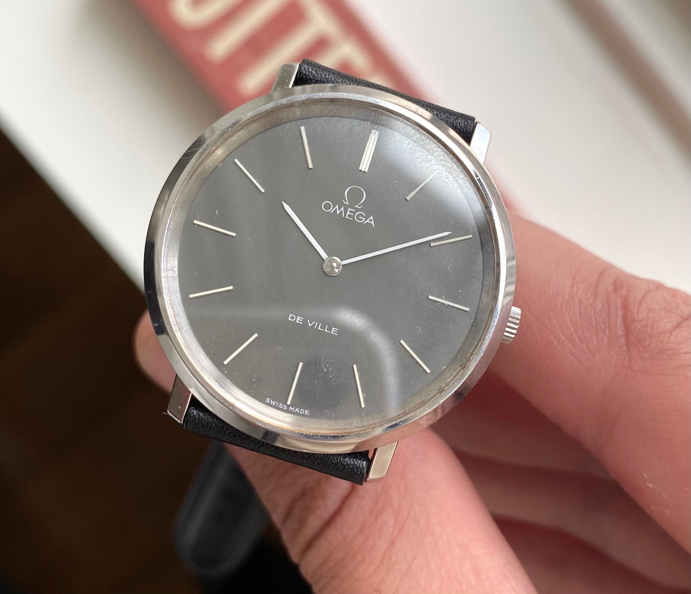 Omega De Ville — Matte Grey Dial