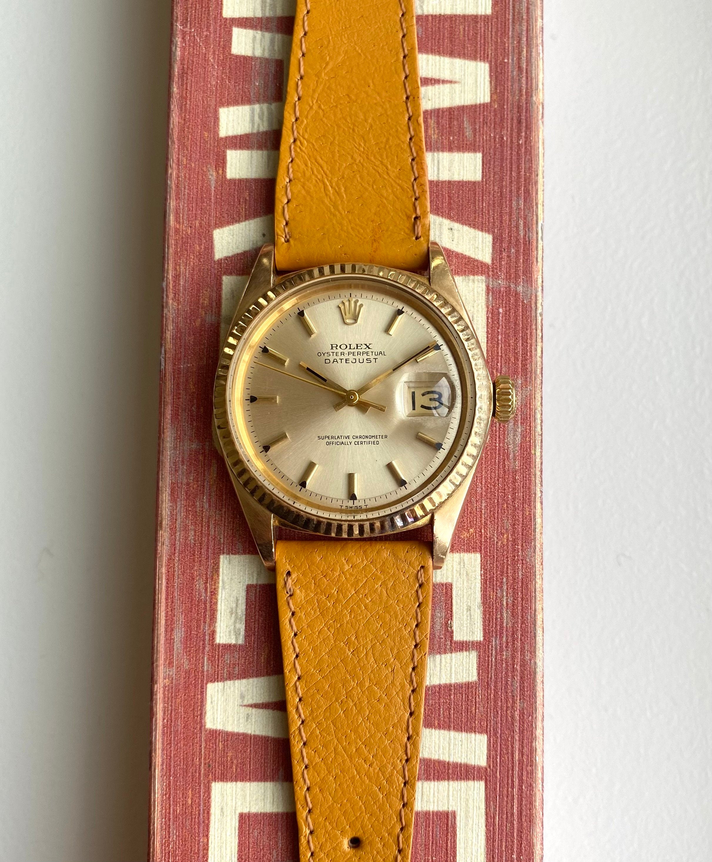 Rolex Datejust ref. 1601 — 14k Gold