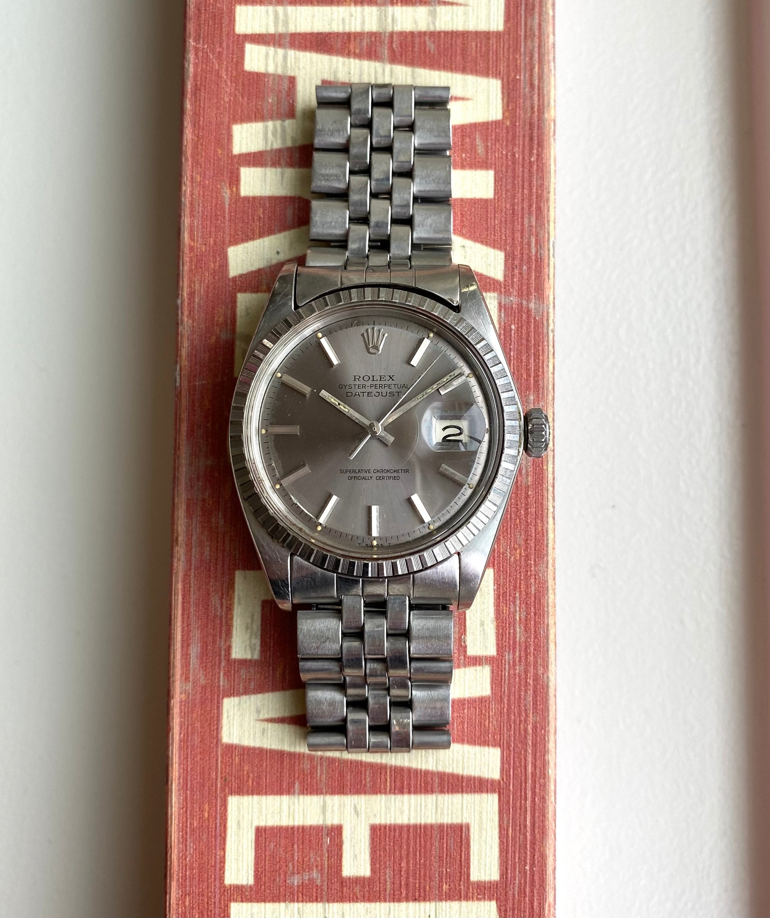 Rolex Datejust ref. 1603 — Taupe Dial