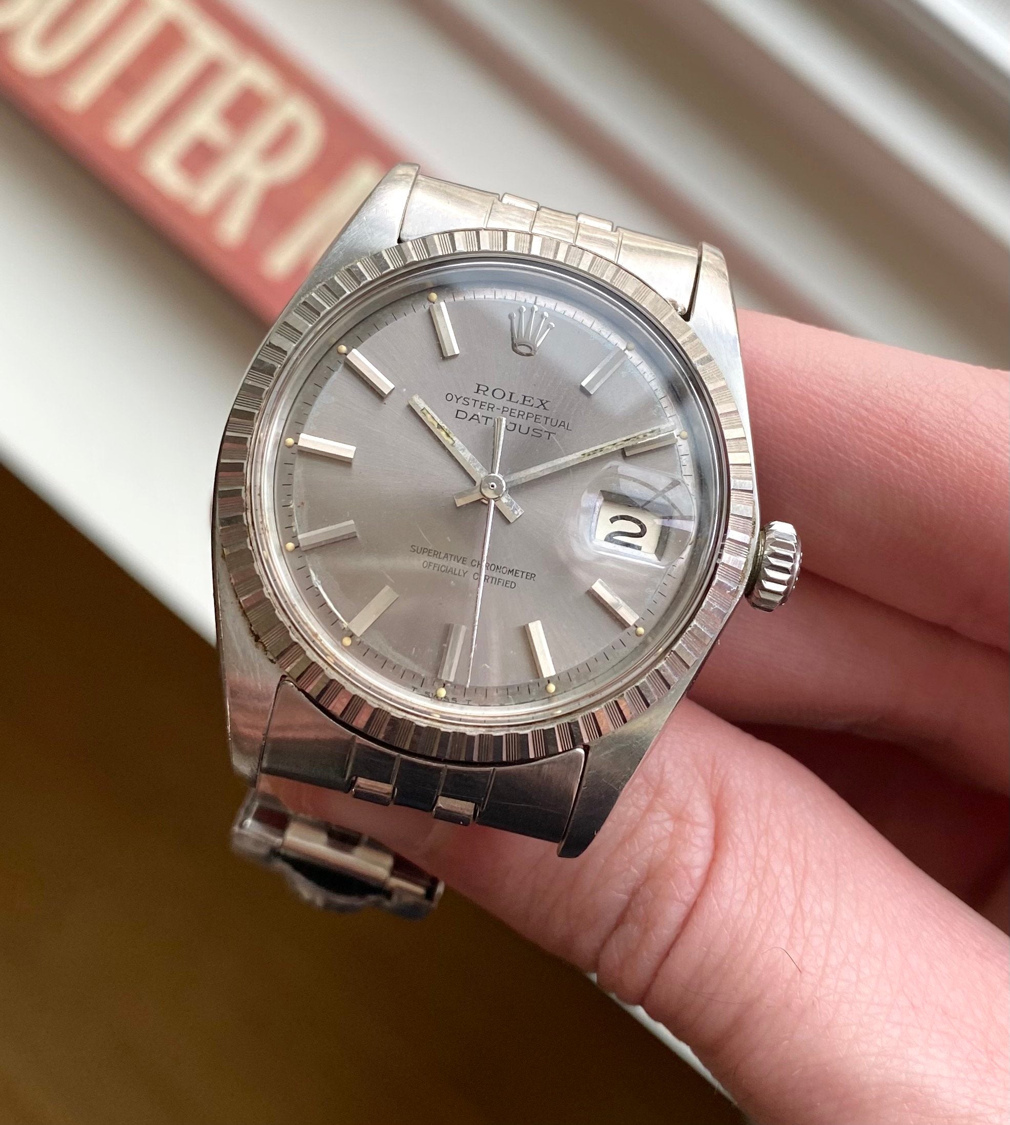 Rolex Datejust ref. 1603 — Taupe Dial