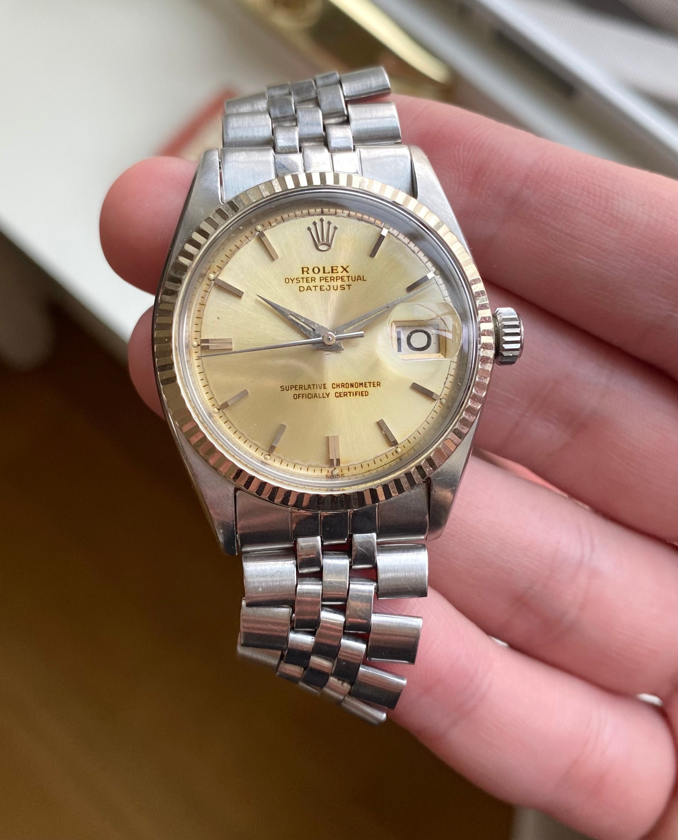 Rolex Datejust ref. 1601 — Patina Dial