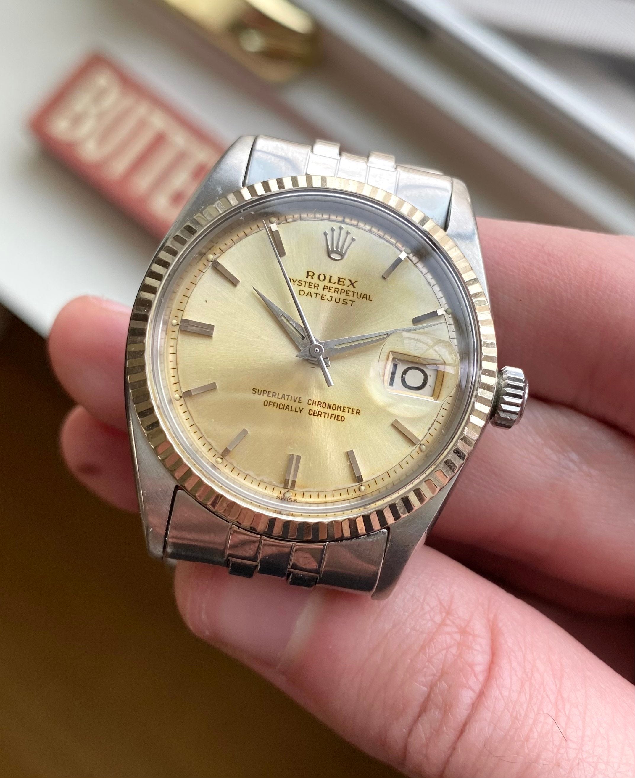 Rolex Datejust ref. 1601 — Patina Dial