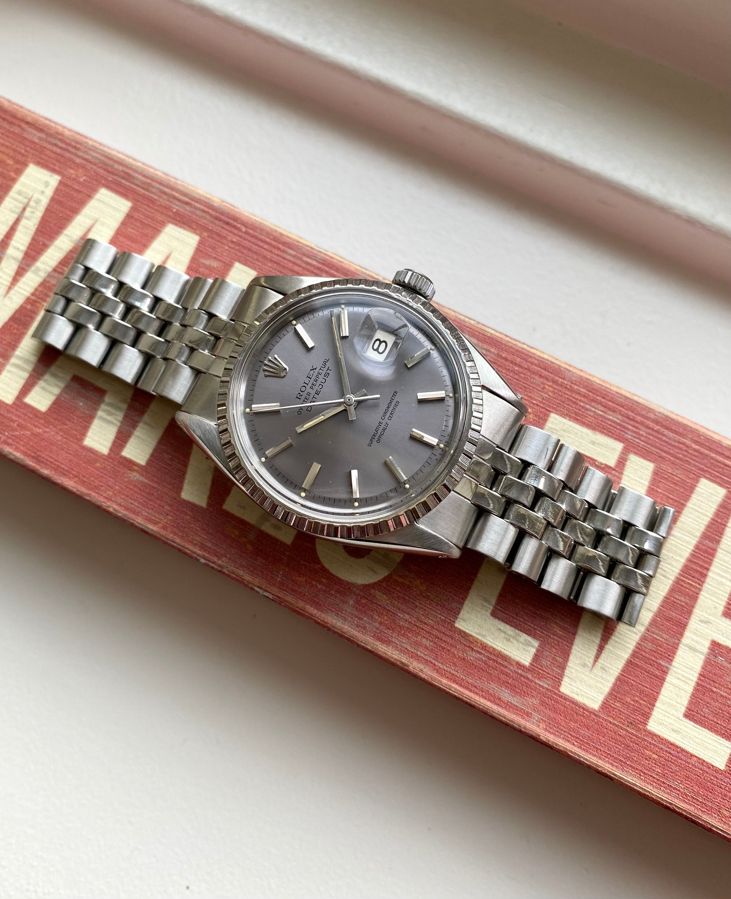 Rolex Datejust ref. 1603 — “Lavender” Dial