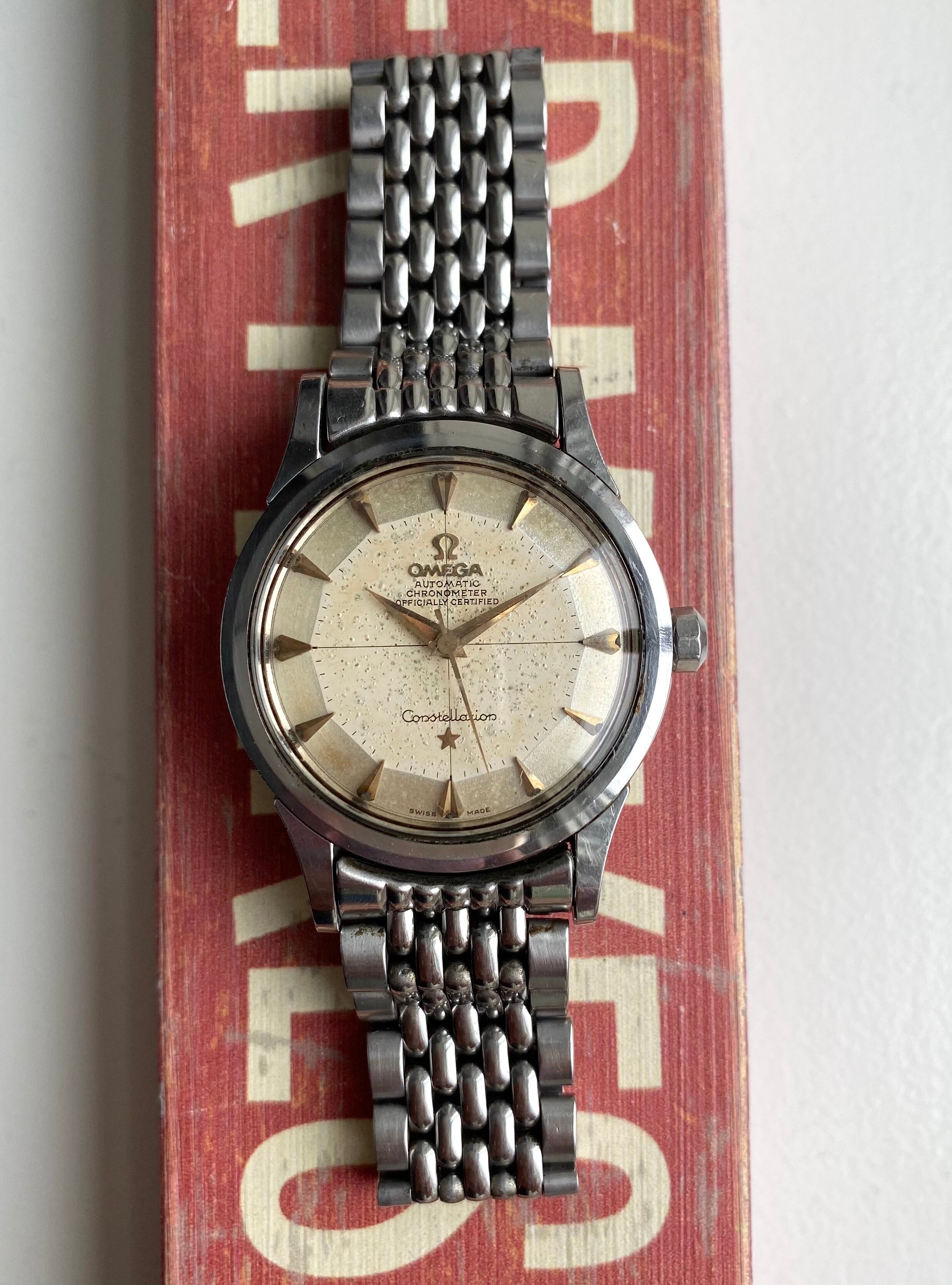 Omega Constellation — Crosshair Patina Dial