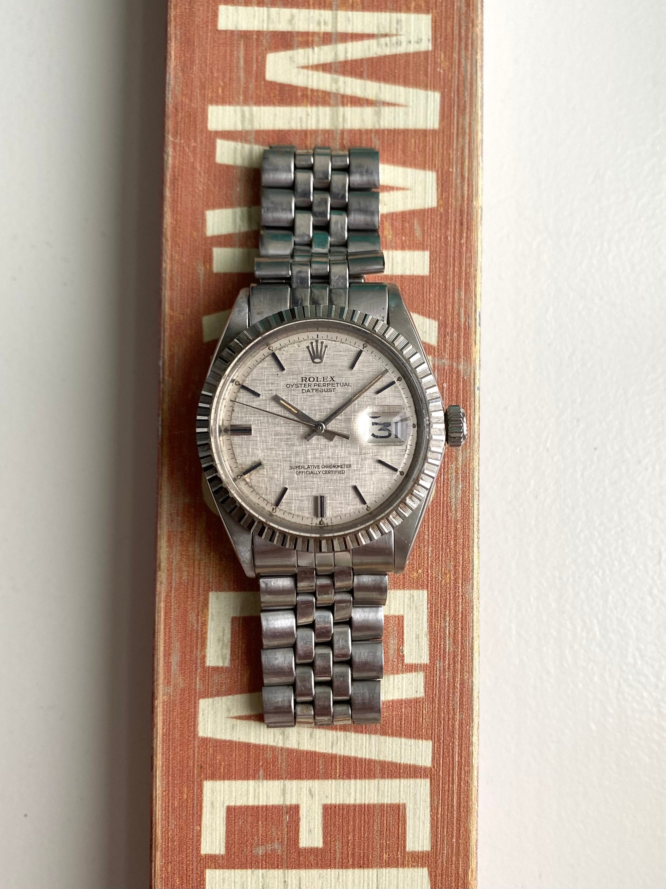 Rolex Datejust 1603 - Linen