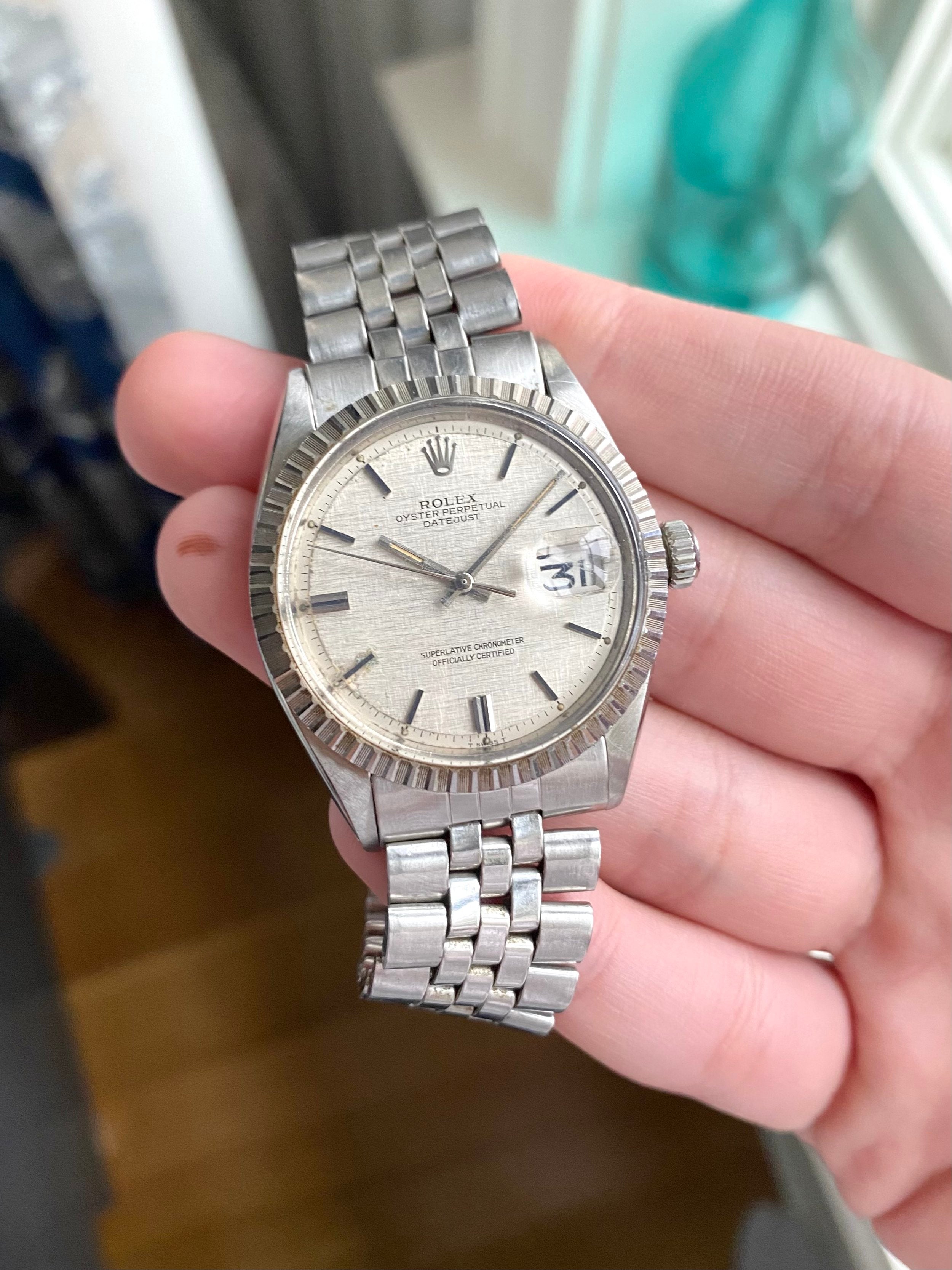 Rolex Datejust 1603 - Linen