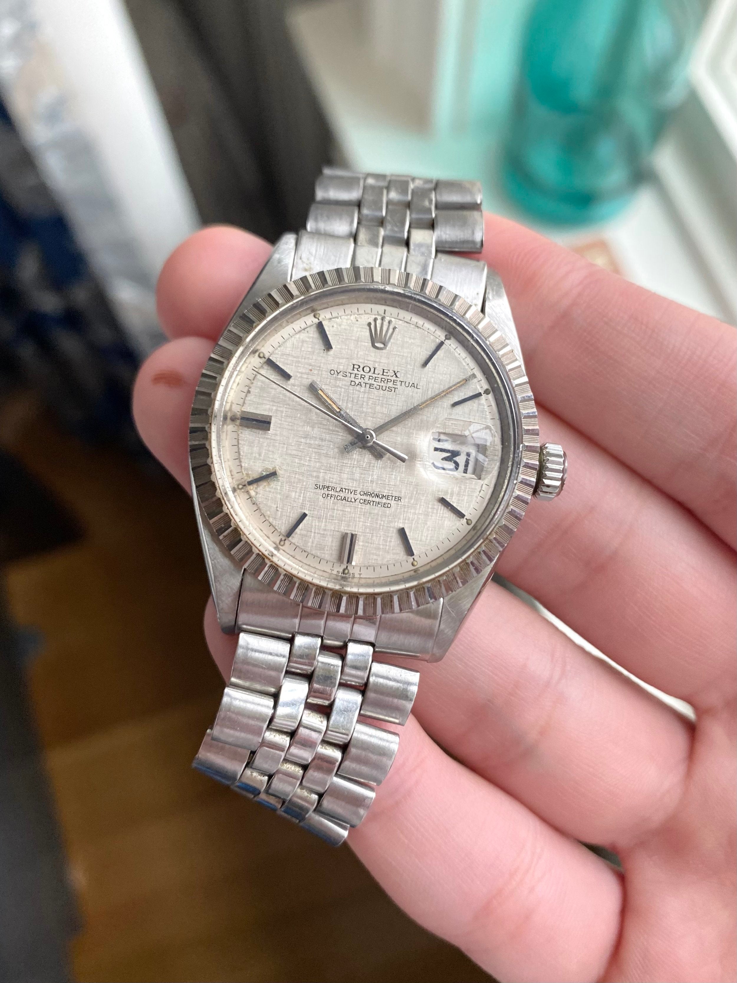 Rolex Datejust 1603 - Linen