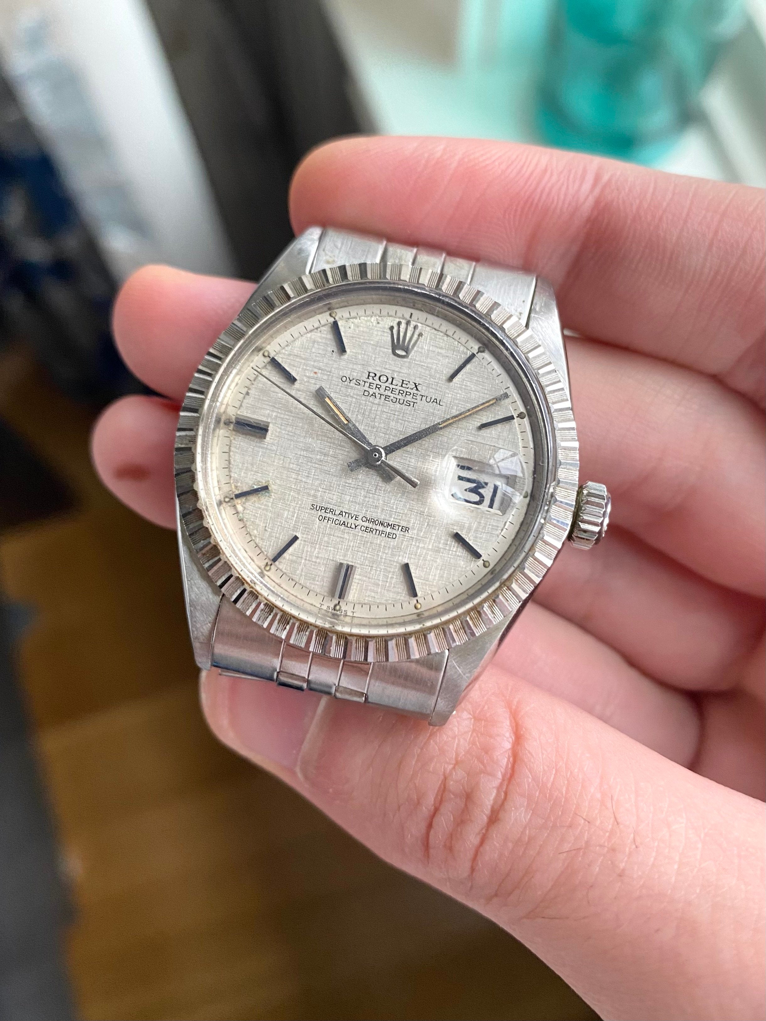 Rolex Datejust 1603 - Linen