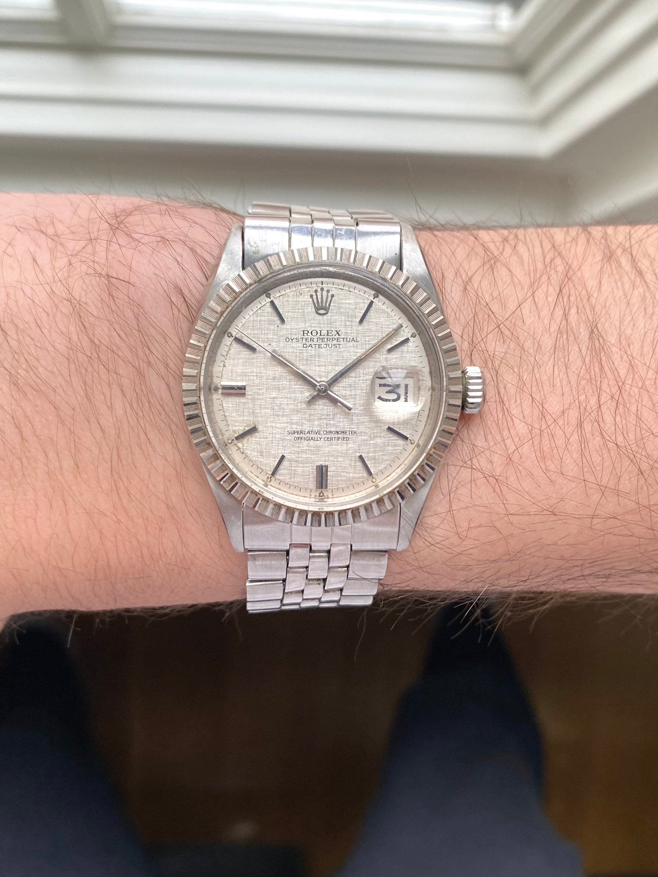 Rolex Datejust 1603 - Linen